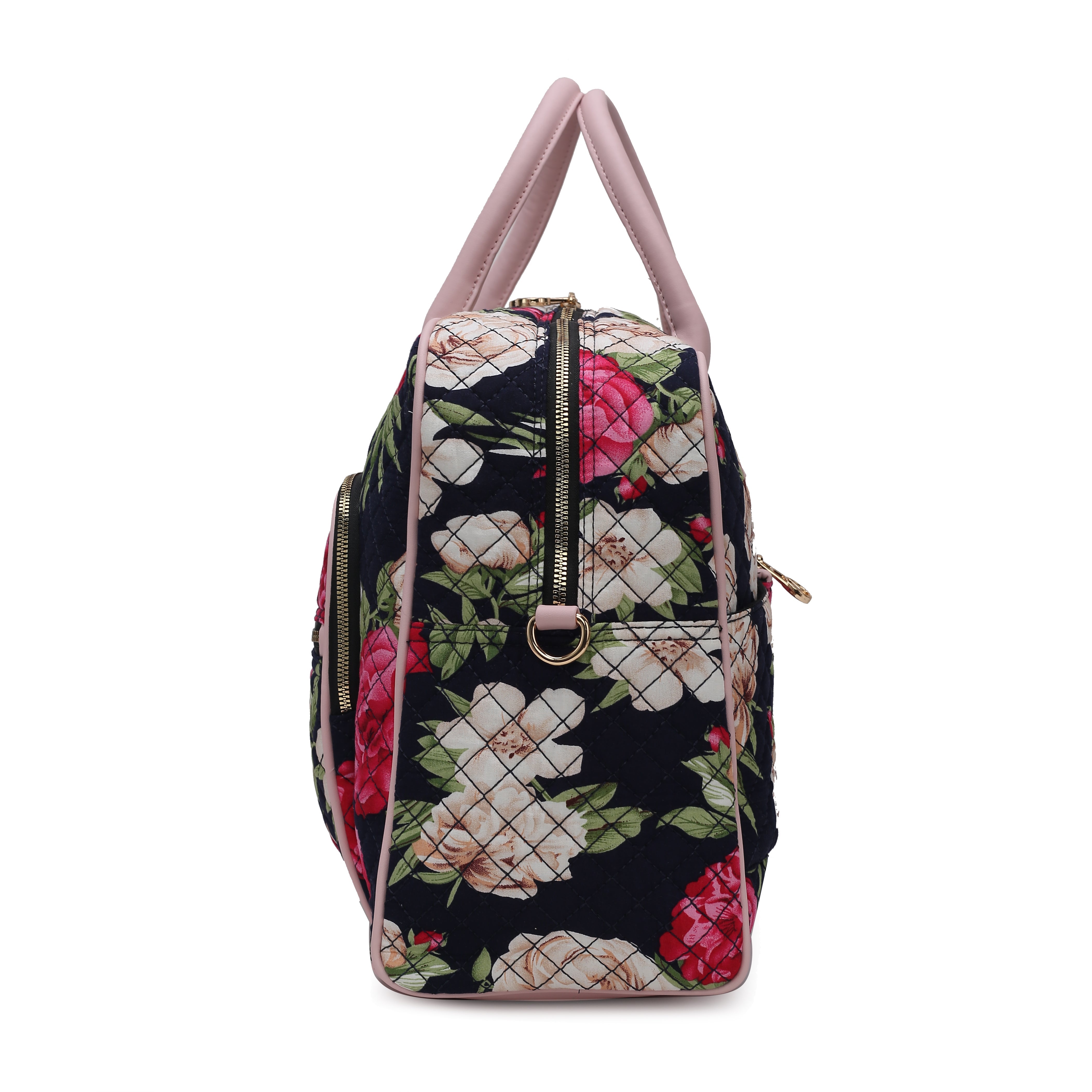  MKF Collection Jayla Weekender Bag - Floral Navy - Bonton