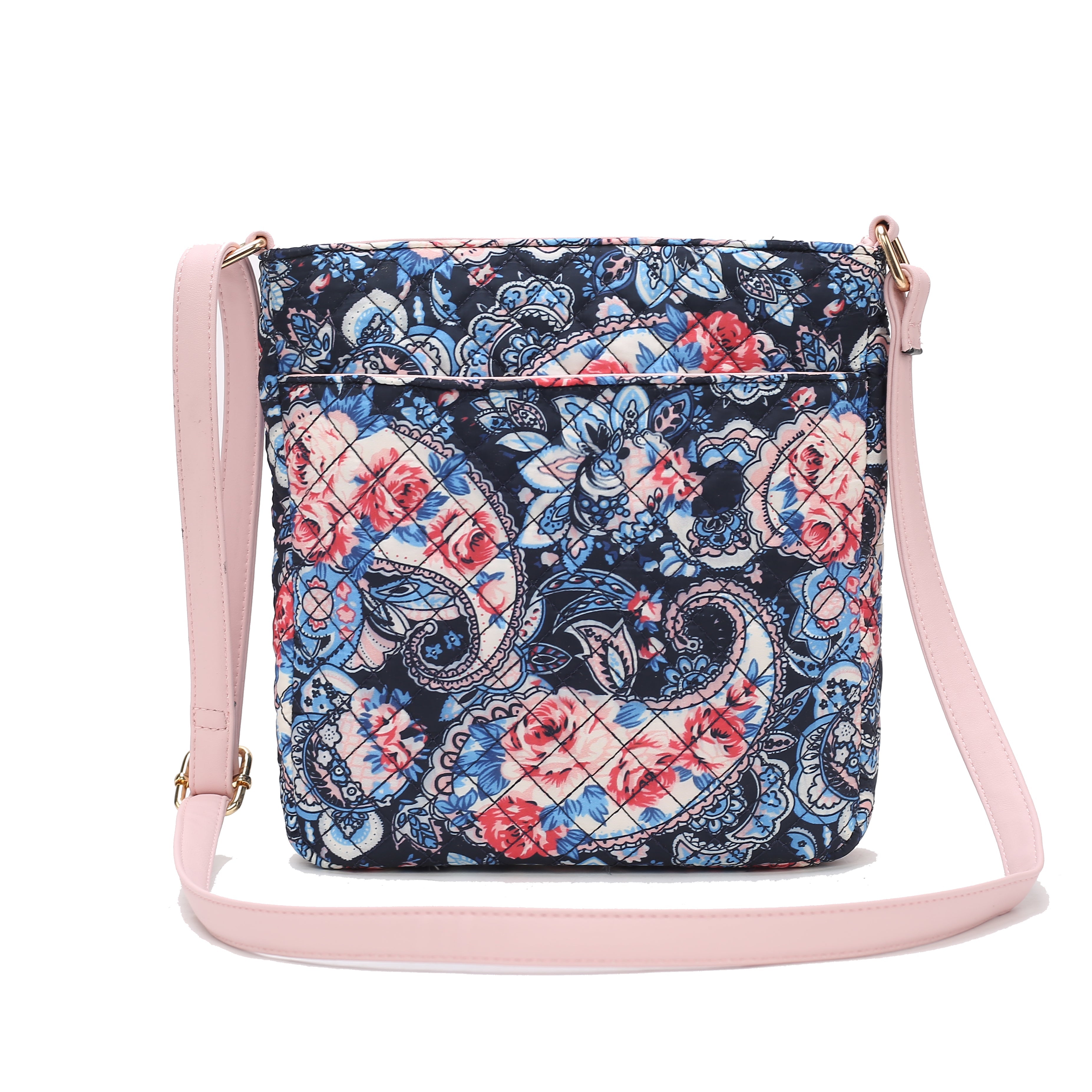  MKF Collection Lainey Floral Shoulder Bag - Floral Navy - Bonton