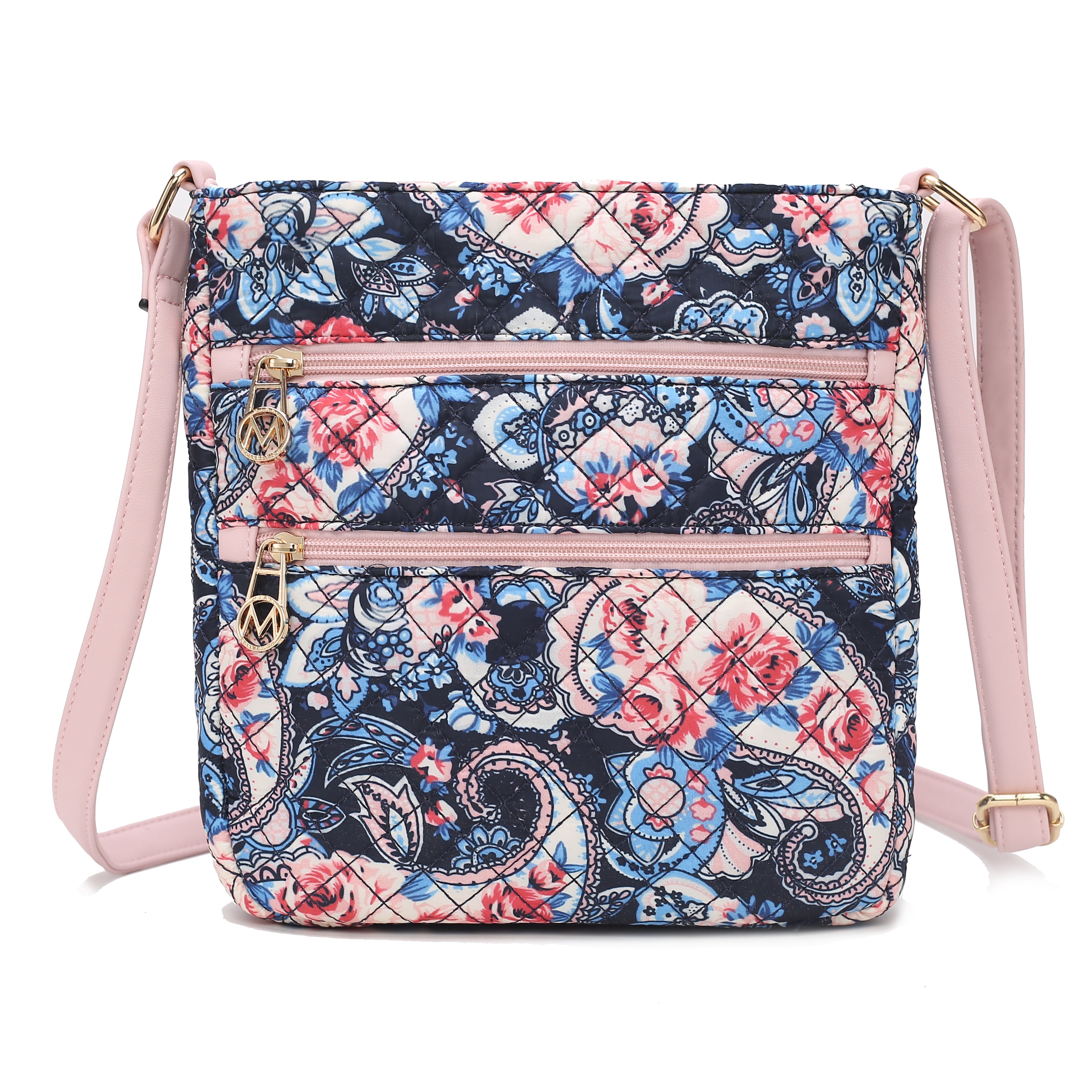  MKF Collection Lainey Floral Shoulder Bag - Floral Navy - Bonton