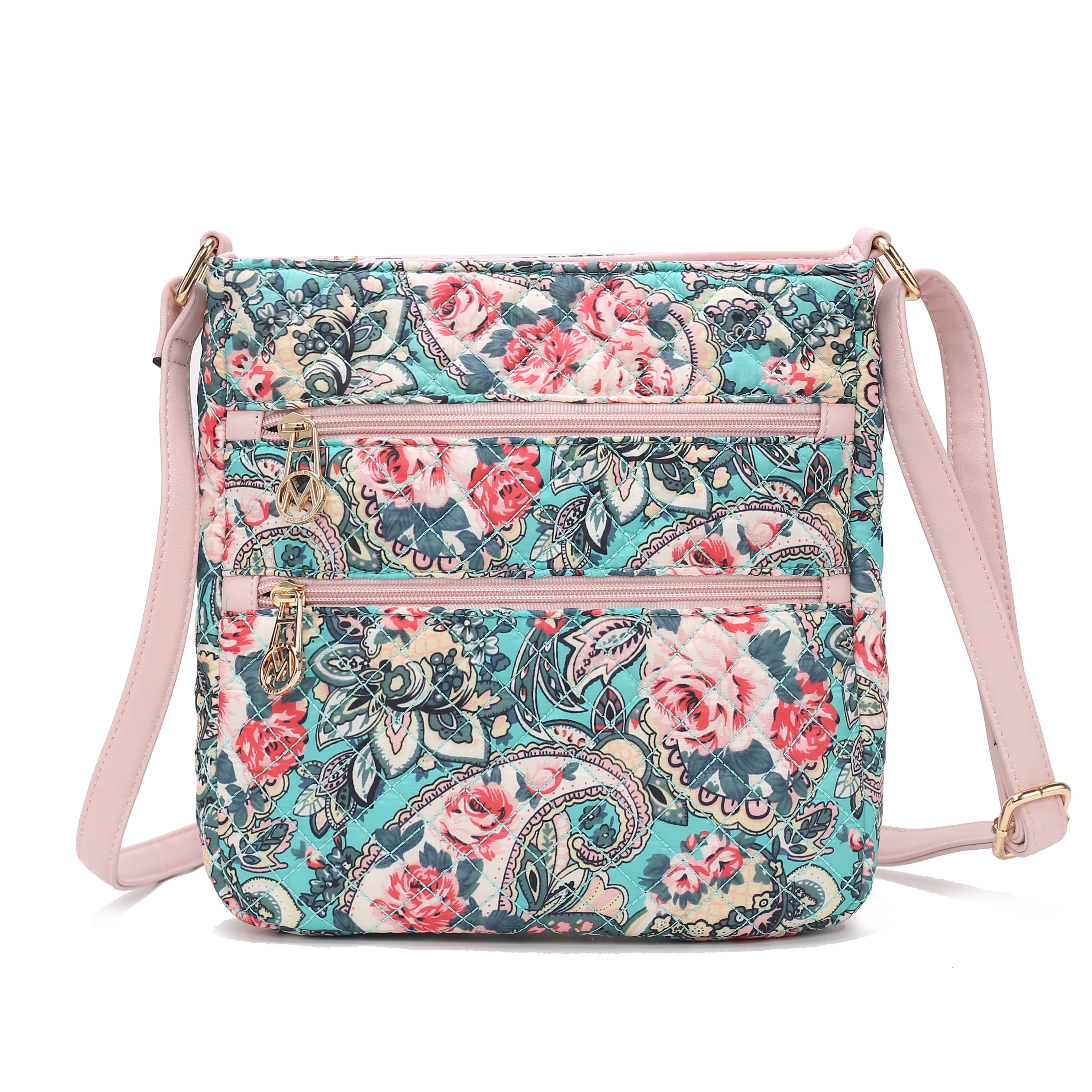  MKF Collection Lainey Floral Shoulder Bag - Floral Navy - Bonton