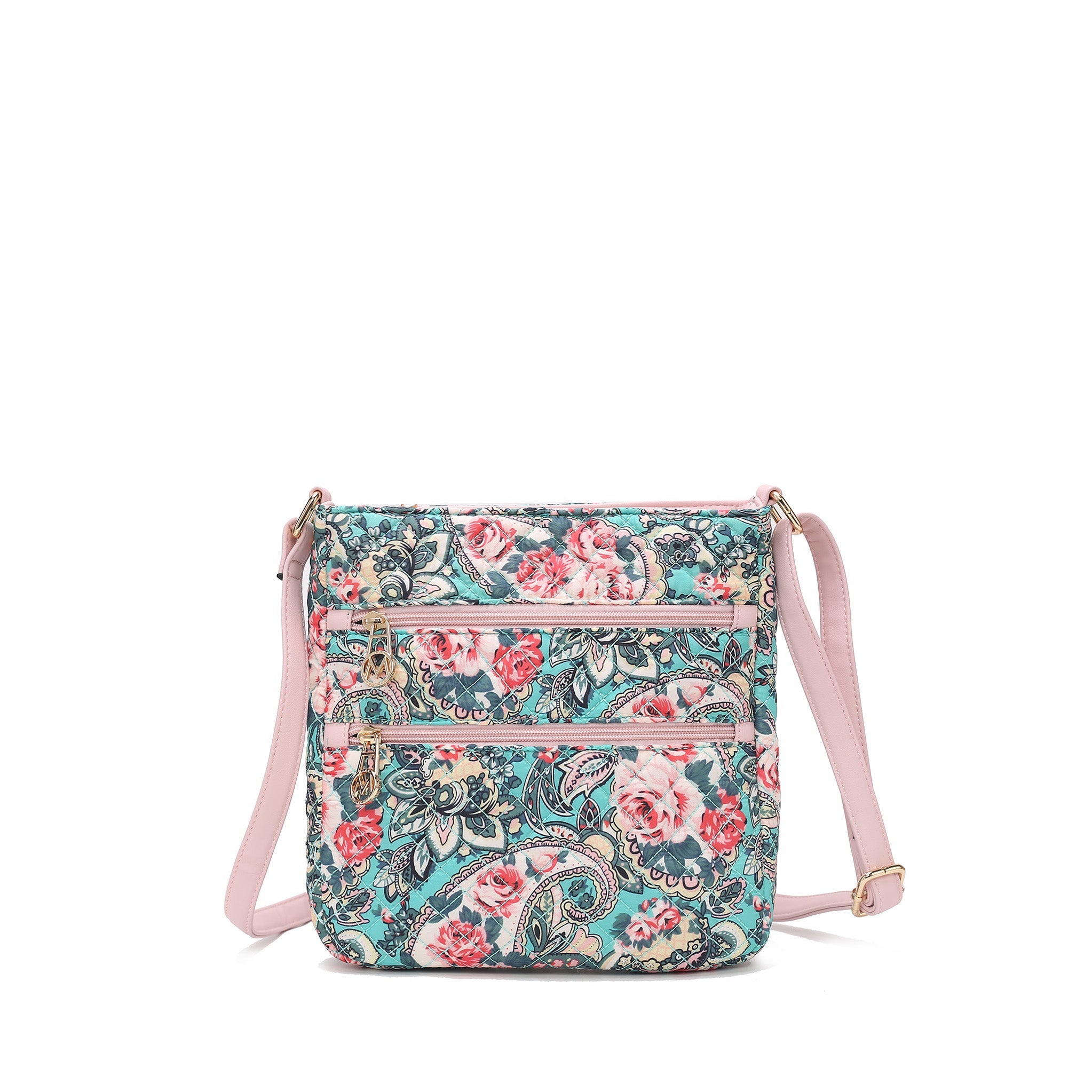  MKF Collection Lainey Floral Shoulder Bag - Floral Navy - Bonton