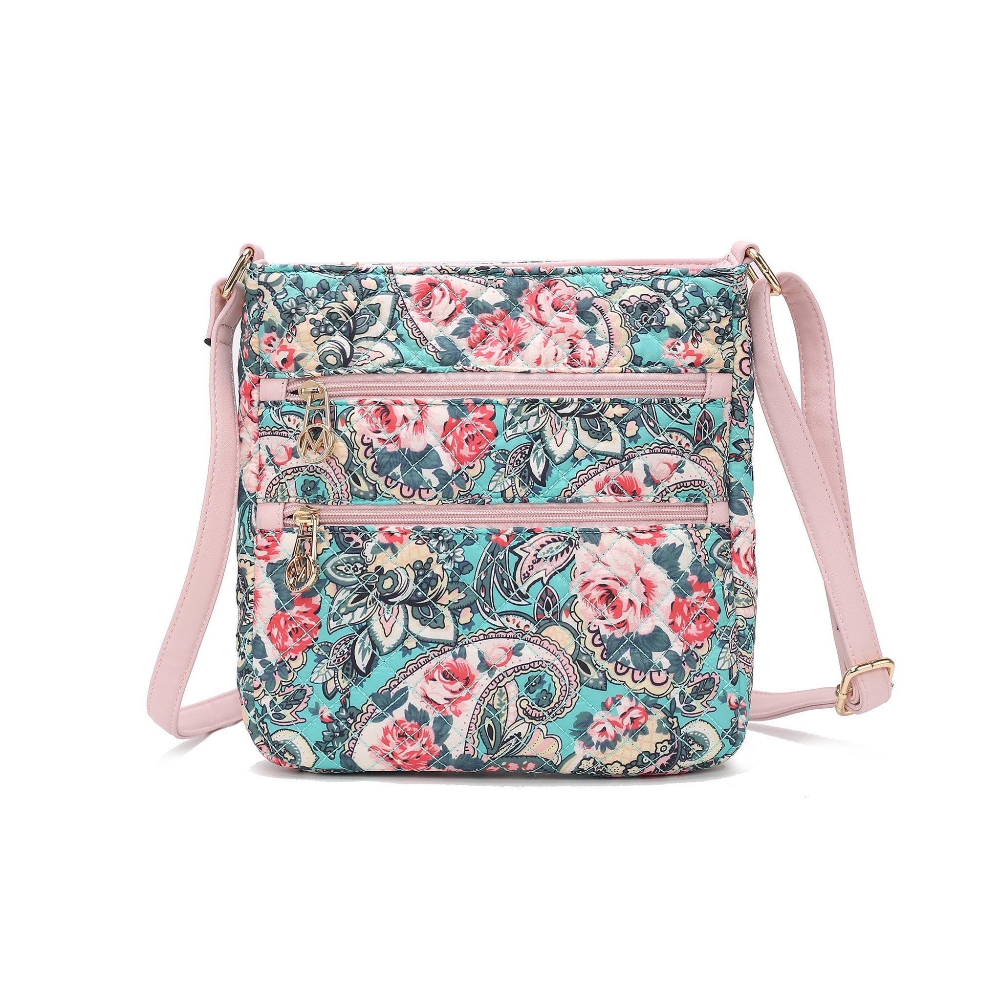  MKF Collection Lainey Floral Shoulder Bag - Floral Navy - Bonton