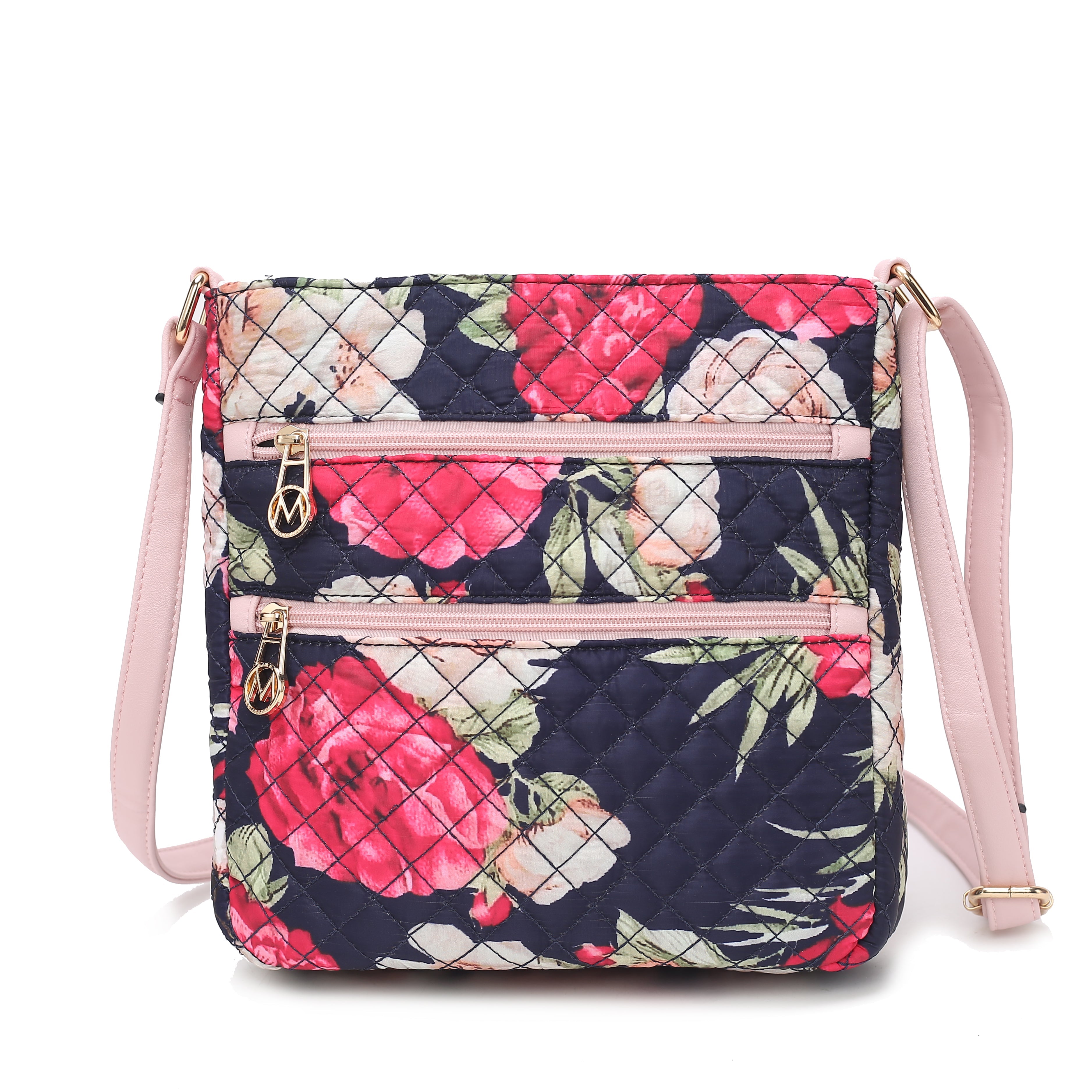  MKF Collection Lainey Floral Shoulder Bag - Floral Navy - Bonton