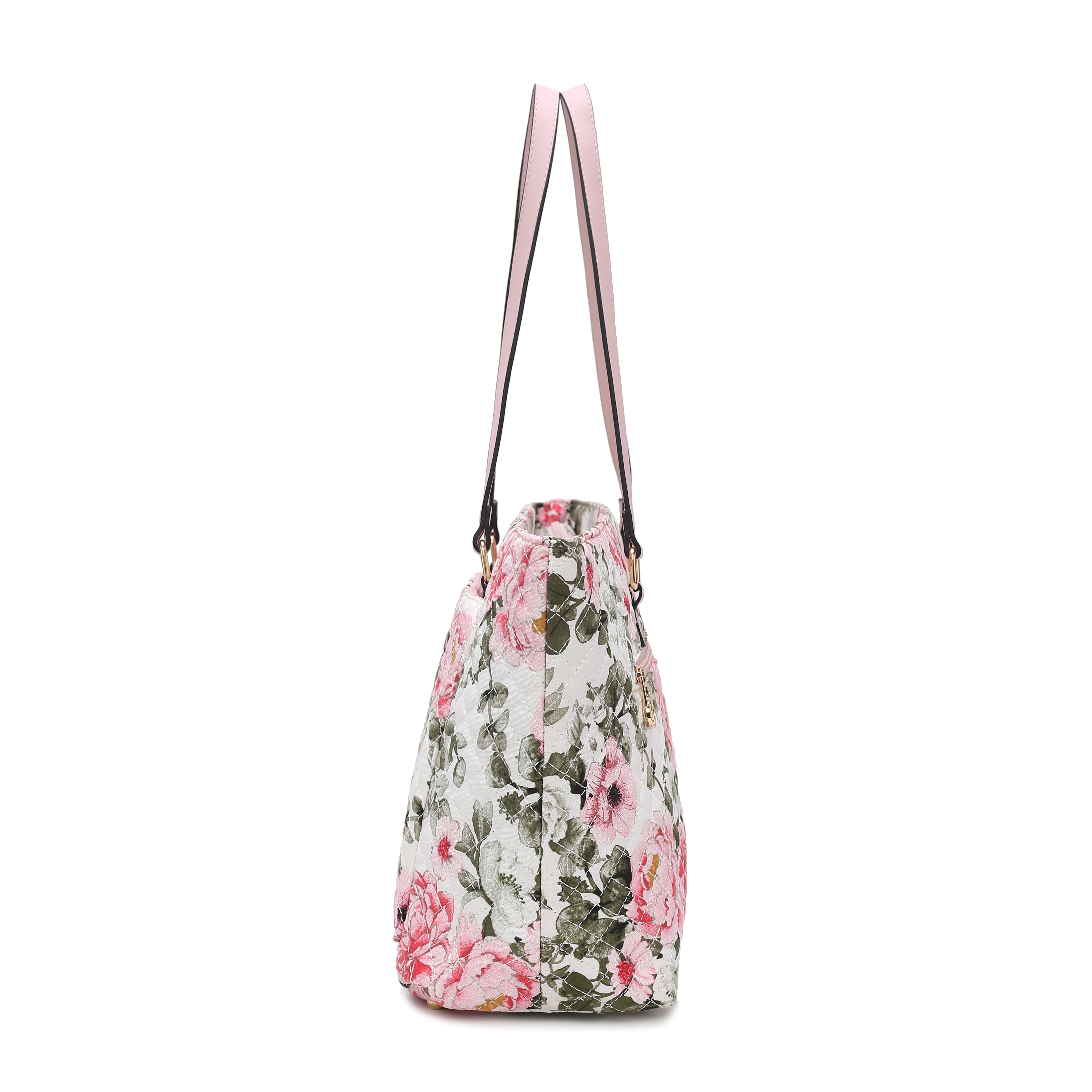  MKF Collection Hallie Tote Bag - Floral Navy - Bonton