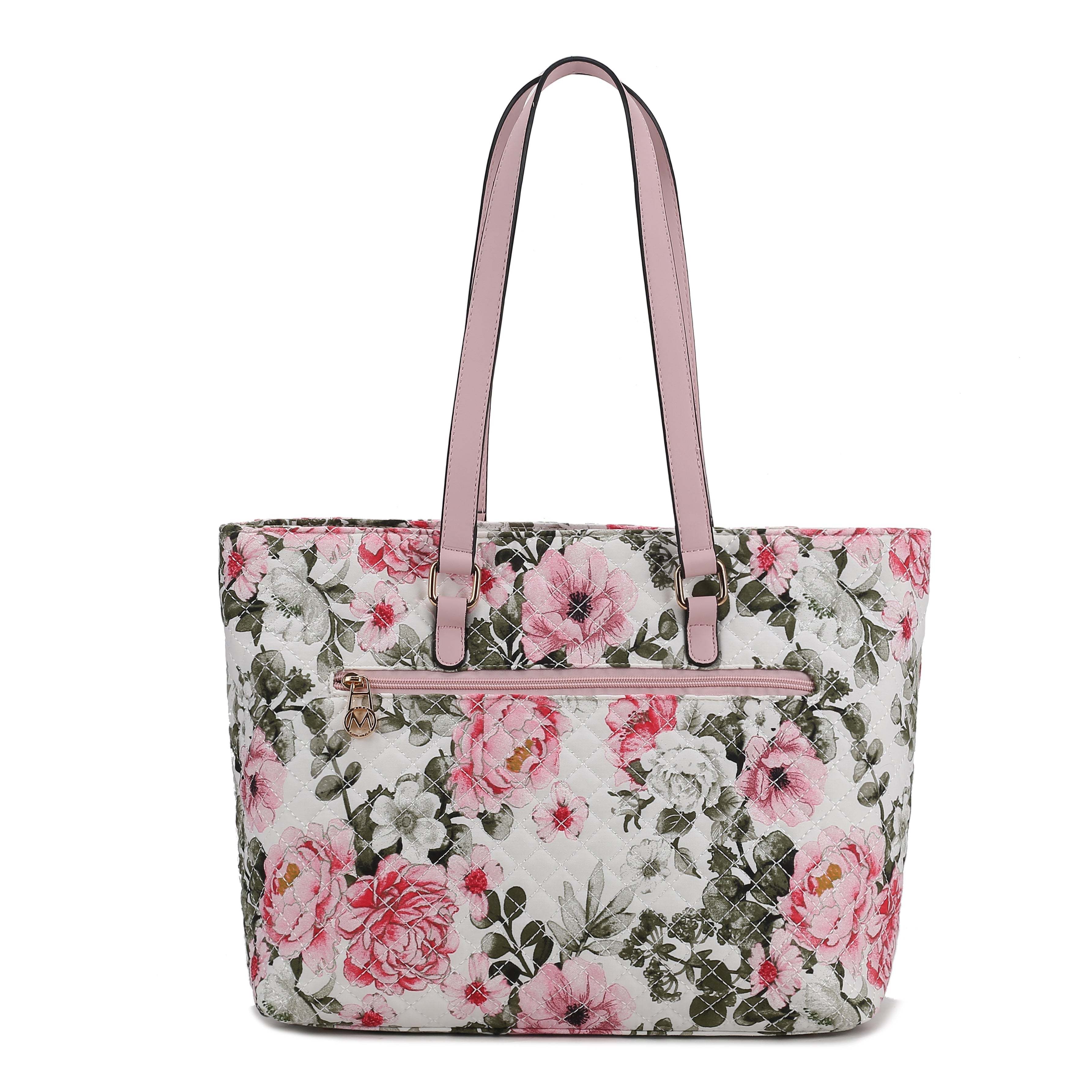  MKF Collection Hallie Tote Bag - Floral Navy - Bonton