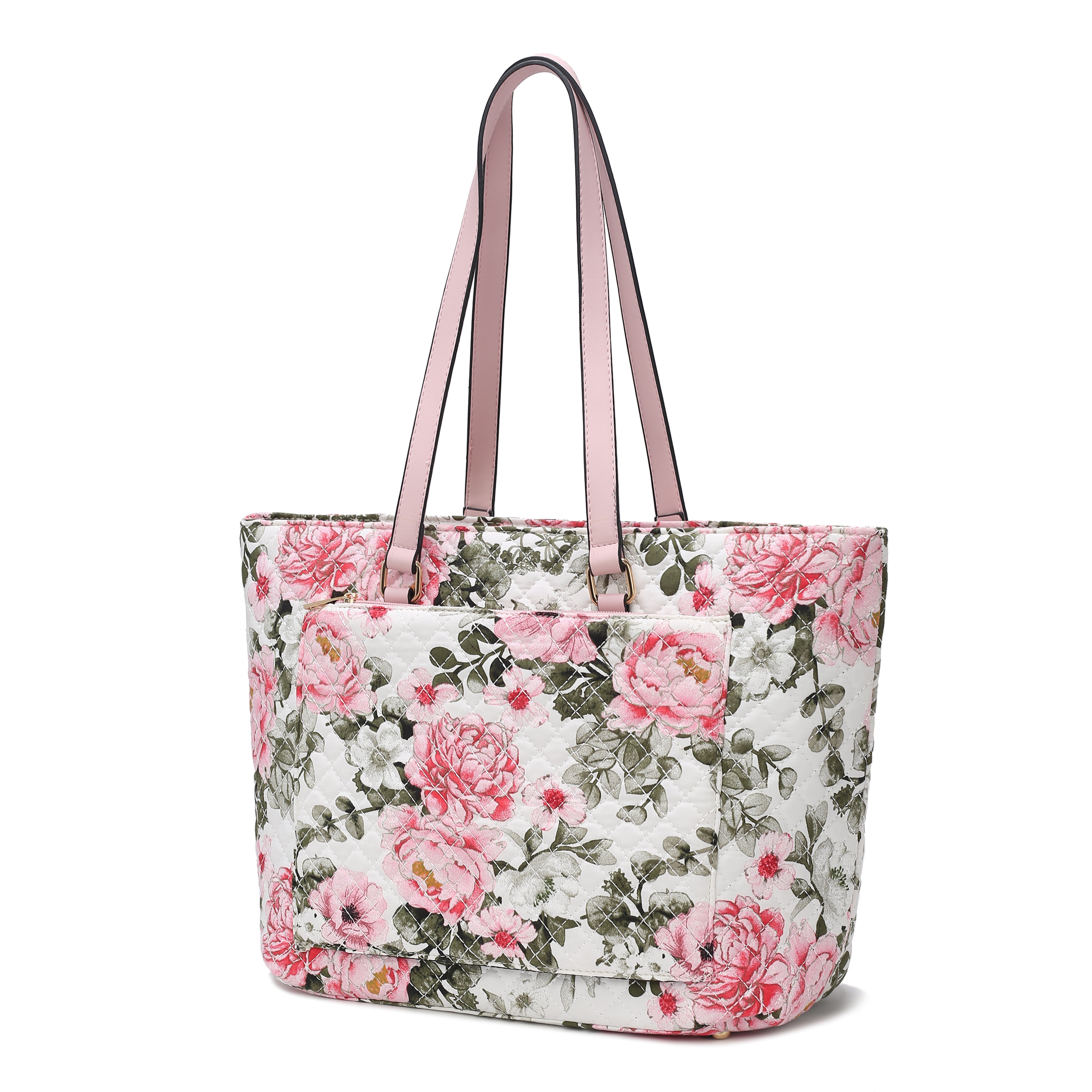  MKF Collection Hallie Tote Bag - Floral Navy - Bonton