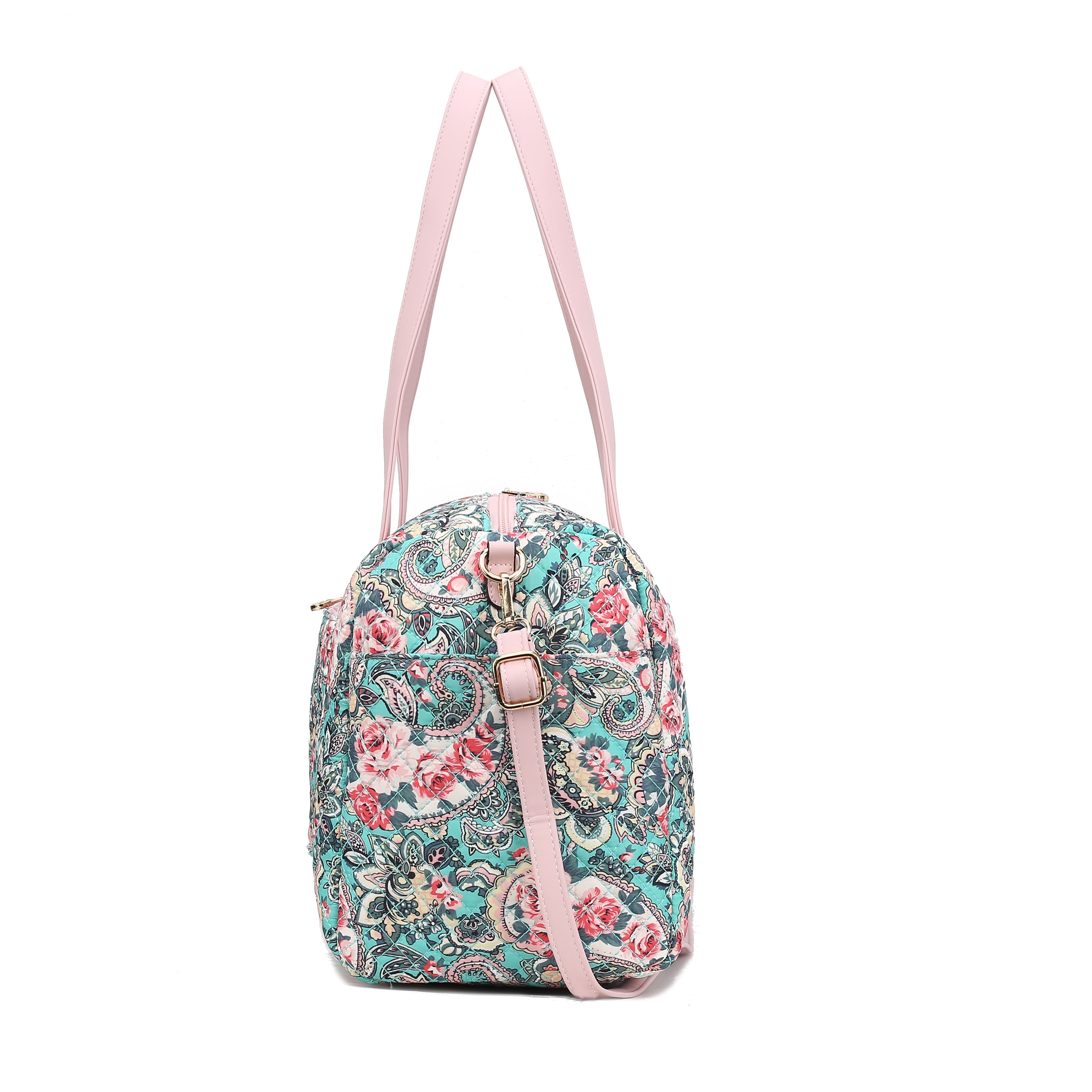  MKF Collection Khelani Weekender Bag - Floral Navy - Bonton