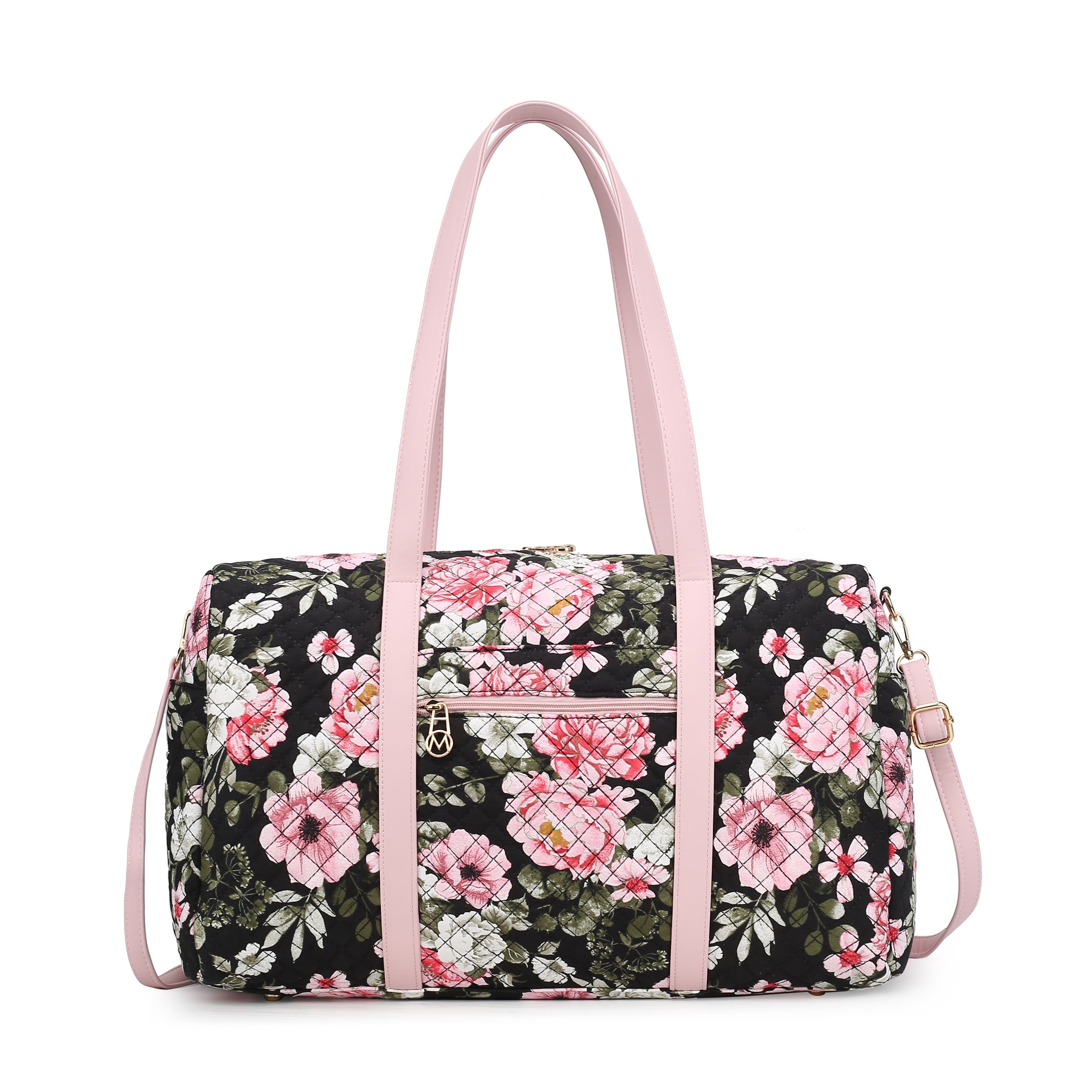  MKF Collection Khelani Weekender Bag - Floral Navy - Bonton