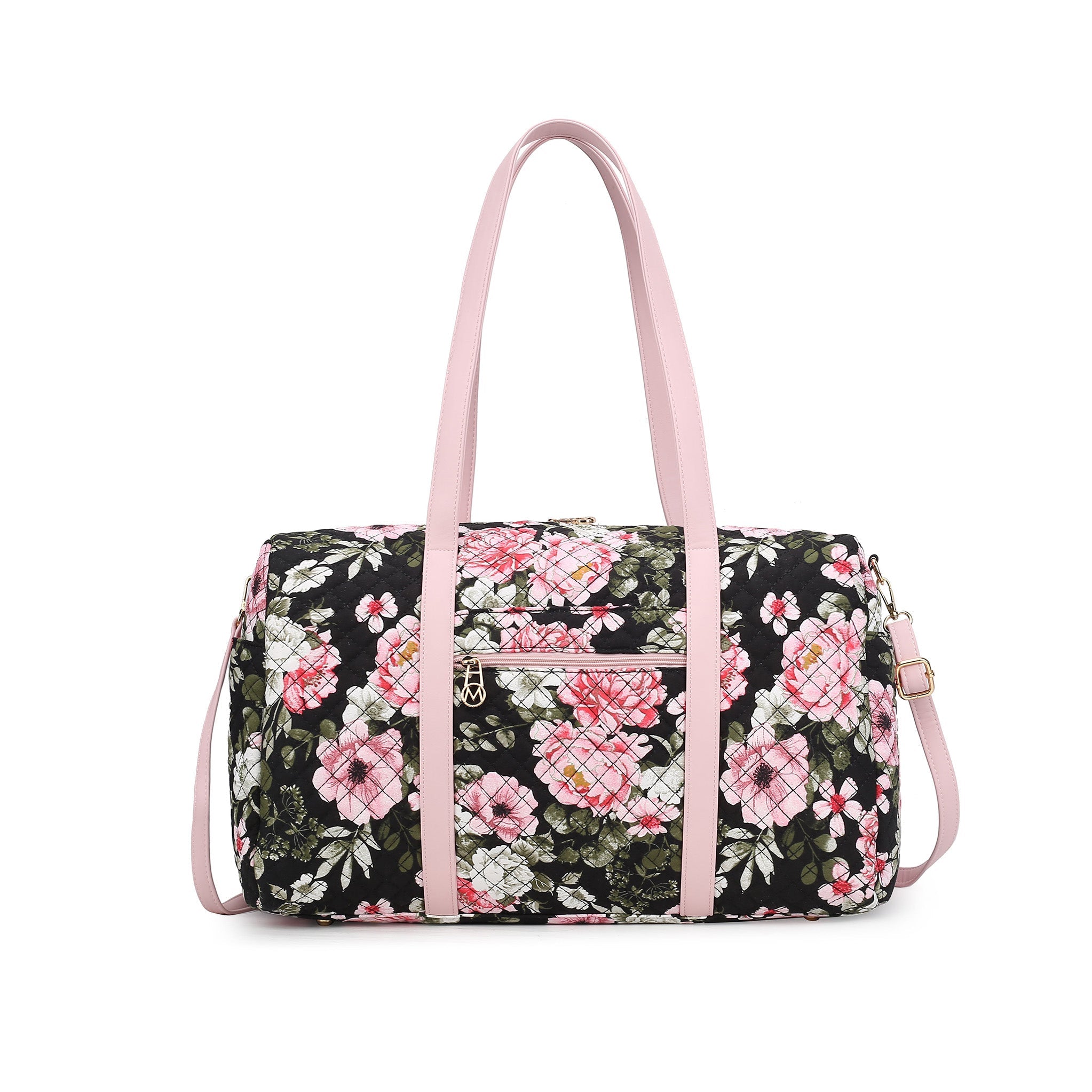  MKF Collection Khelani Weekender Bag - Floral Navy - Bonton