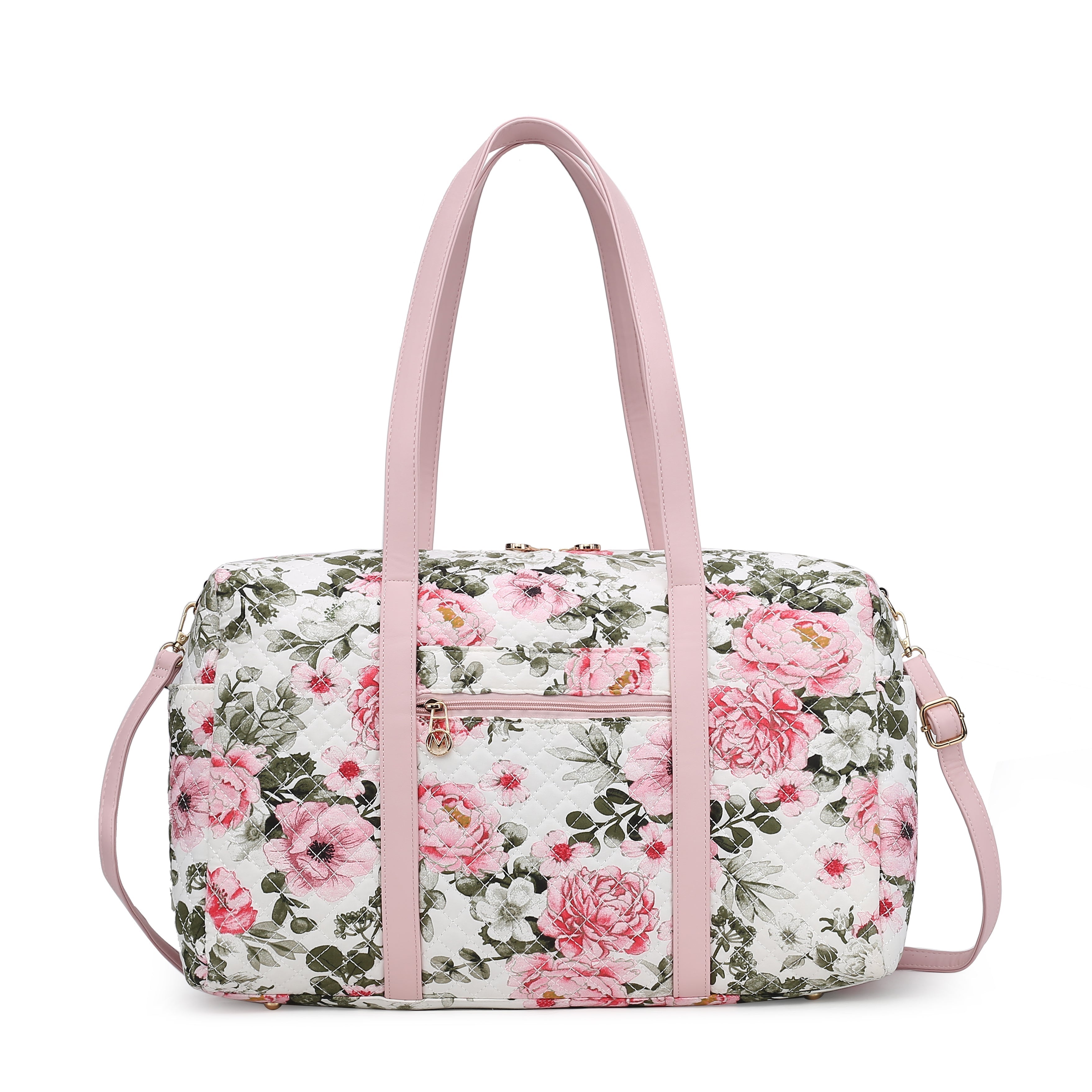  MKF Collection Khelani Weekender Bag - Floral Navy - Bonton