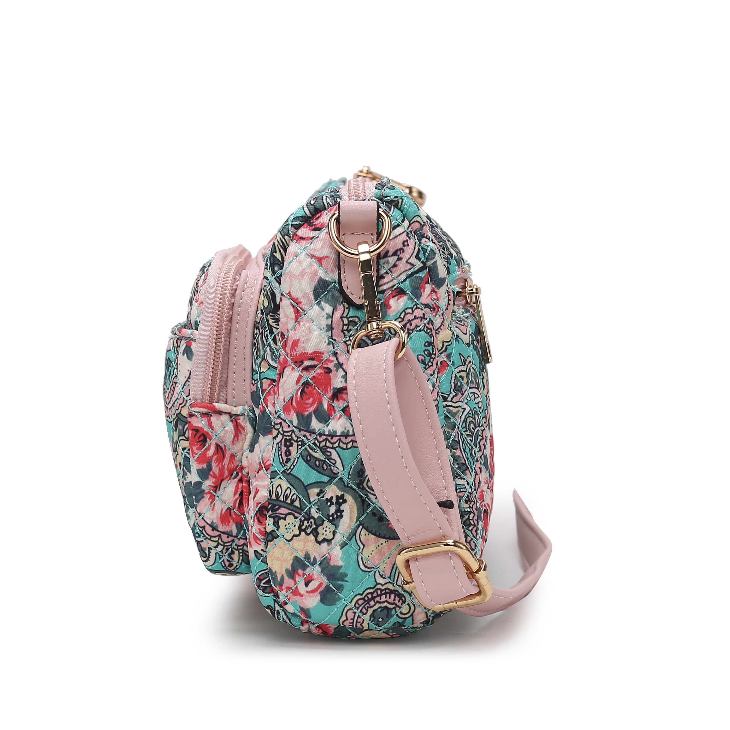  MKF Collection Rosalie Crossbody Bag - Floral Navy - Bonton