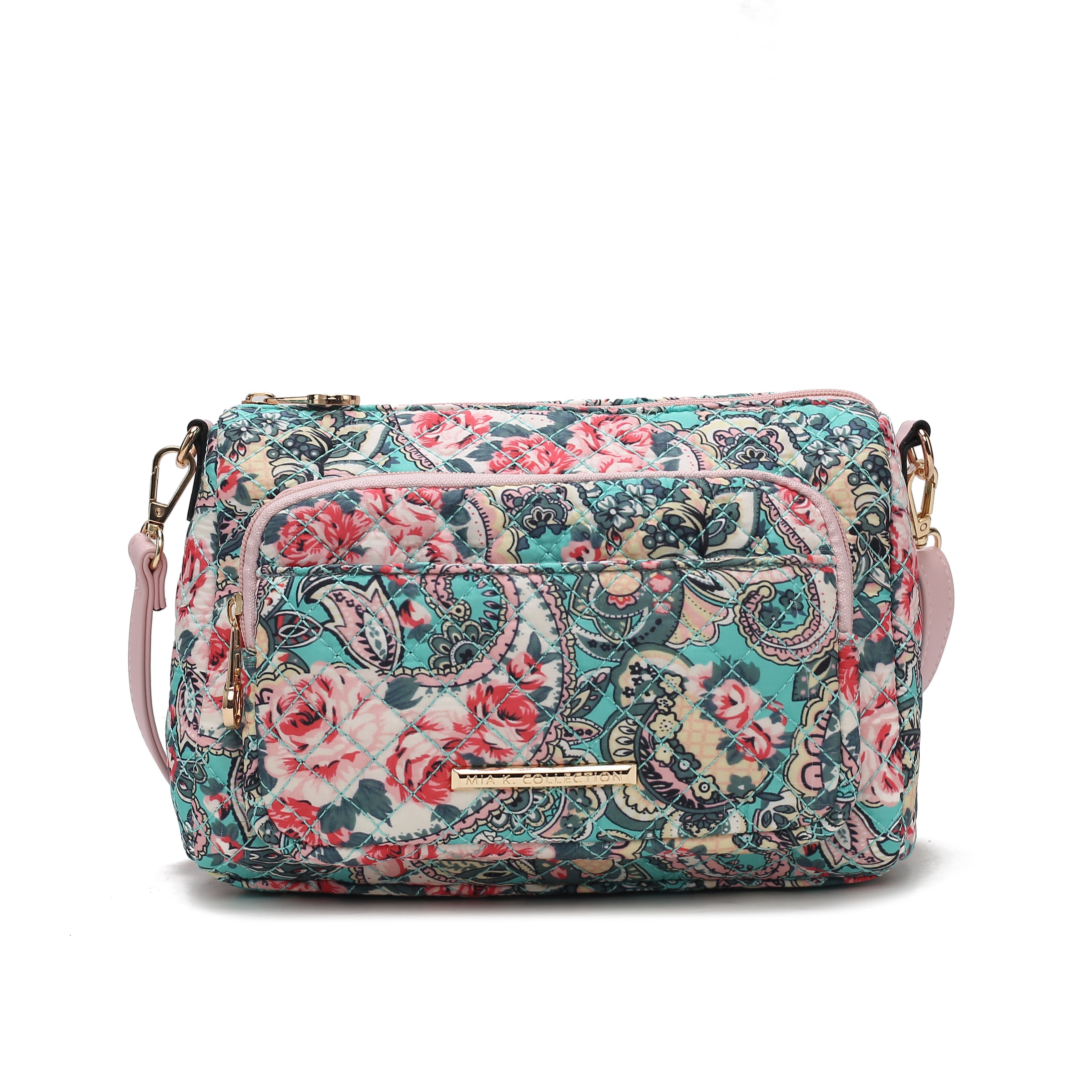  MKF Collection Rosalie Crossbody Bag - Floral Navy - Bonton
