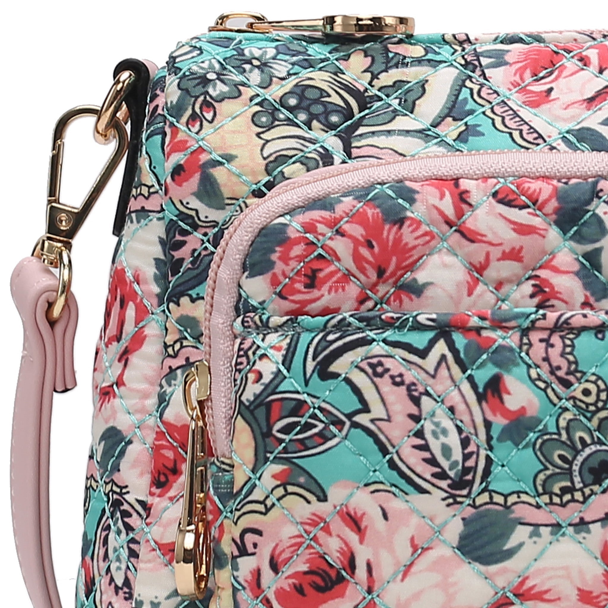  MKF Collection Rosalie Crossbody Bag - Floral Navy - Bonton