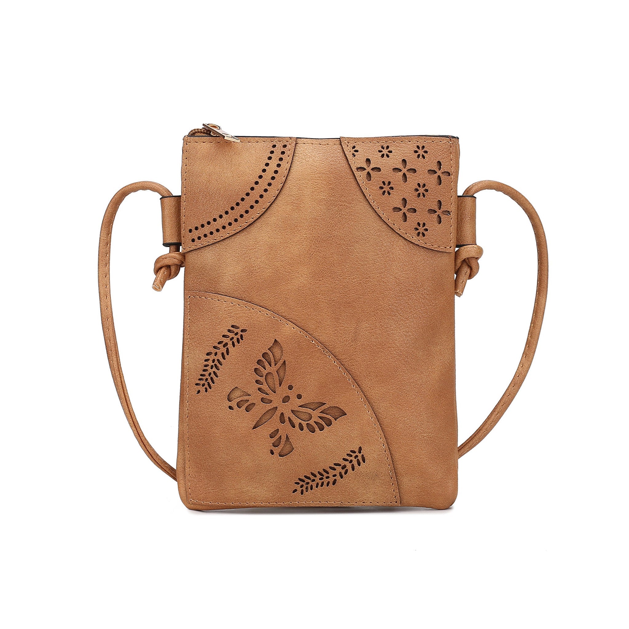  MKF Collection Willow Crossbody Bag - Beige - Bonton