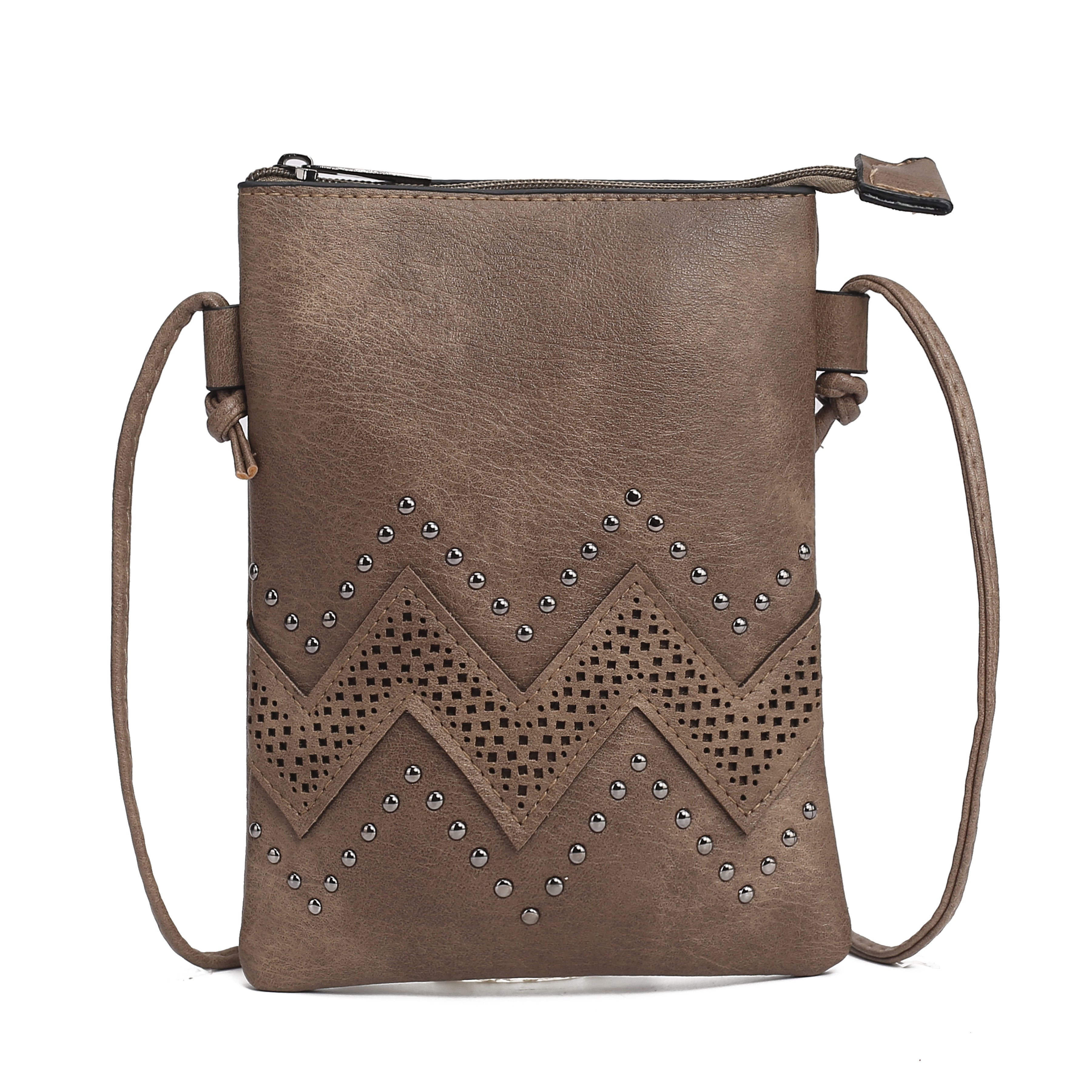  MKF Collection Athena Crossbody Bag - Beige - Bonton