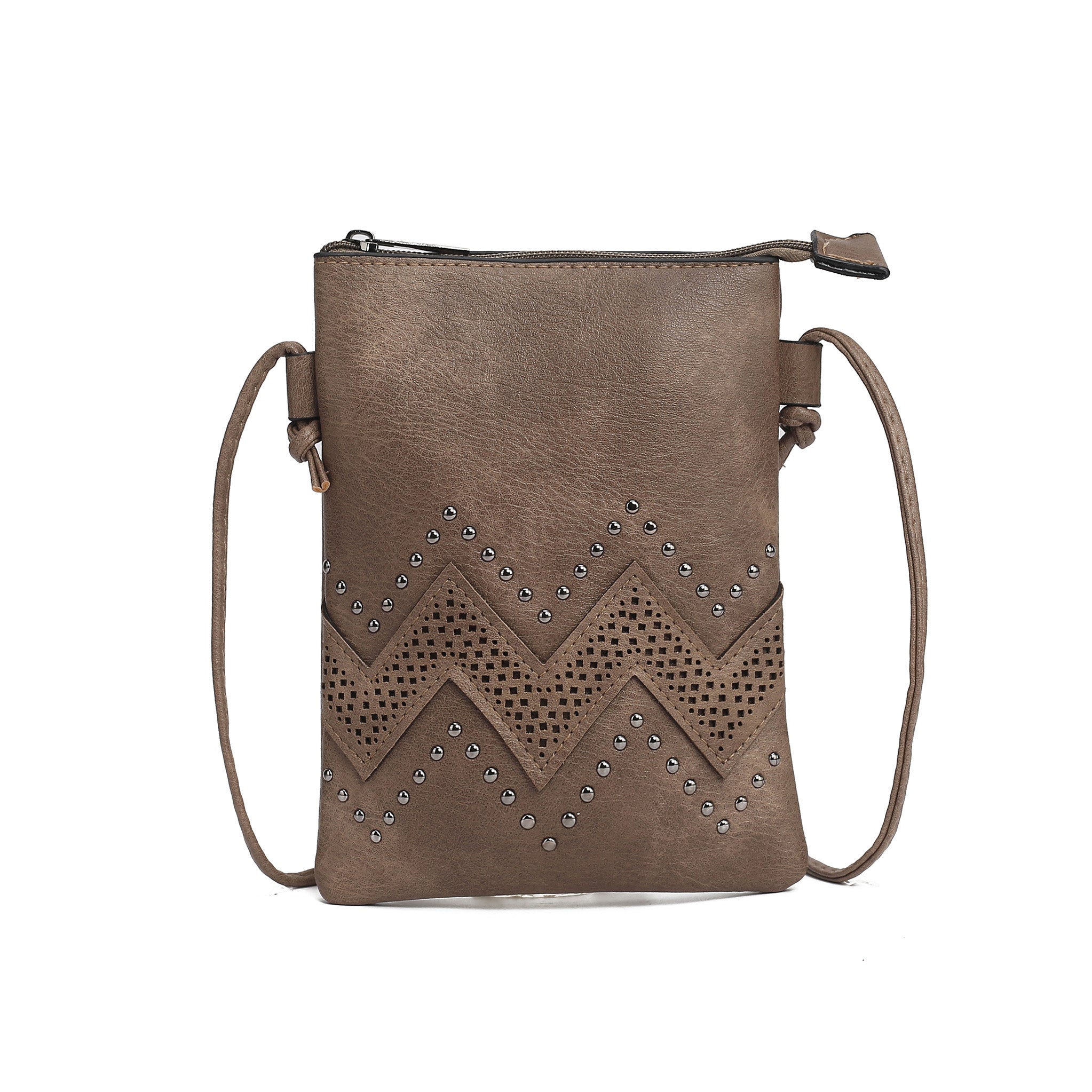  MKF Collection Athena Crossbody Bag - Beige - Bonton