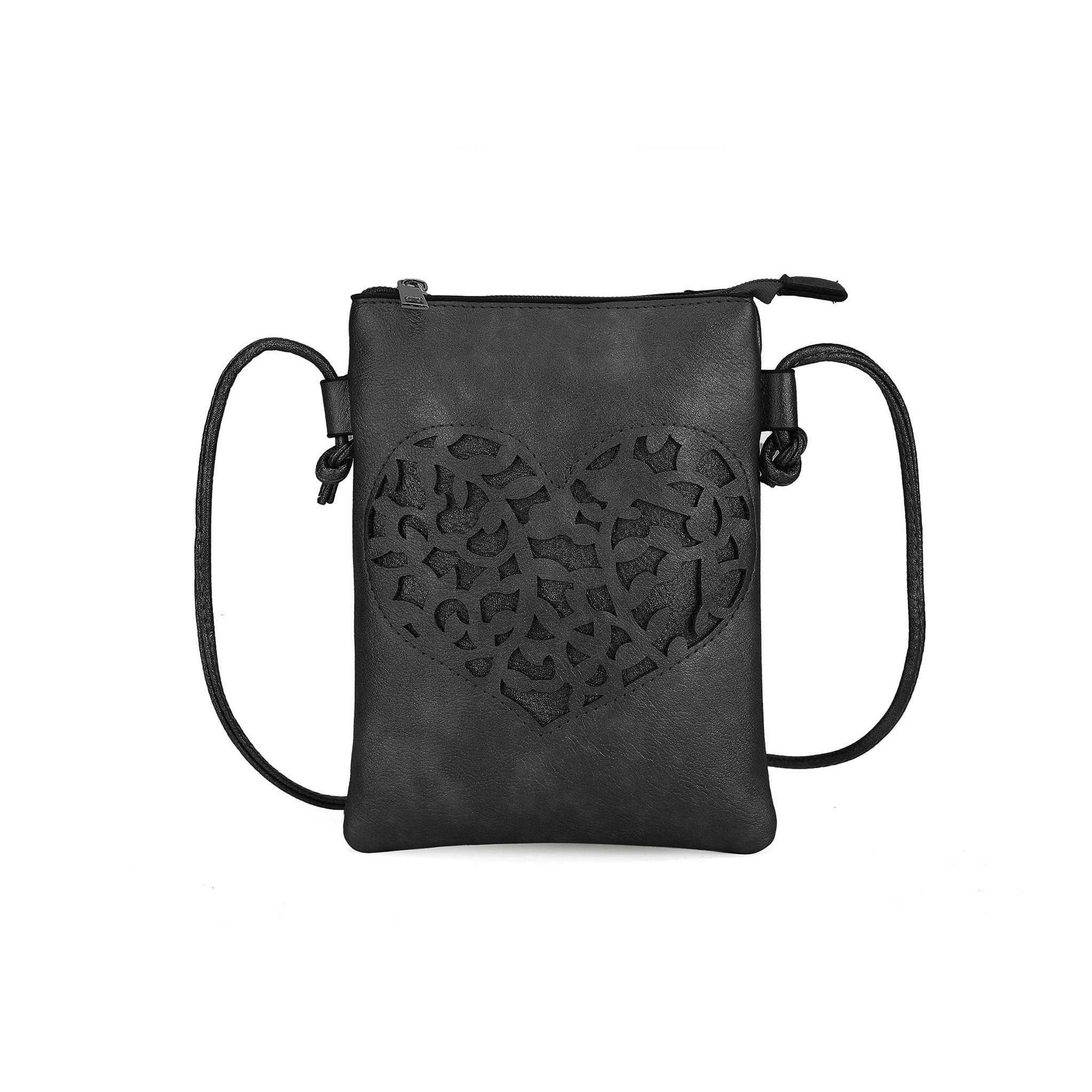  MKF Collection Heartly Crossbody Bag - Gray - Bonton