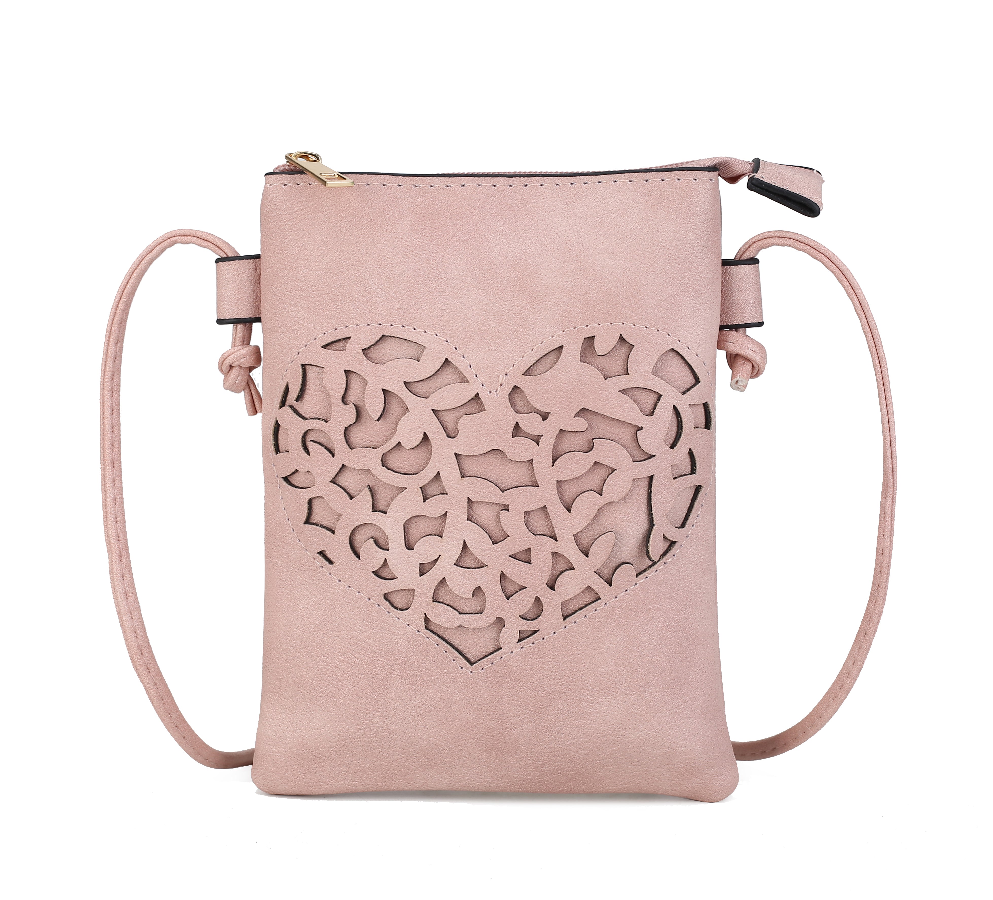  MKF Collection Heartly Crossbody Bag - Beige - Bonton