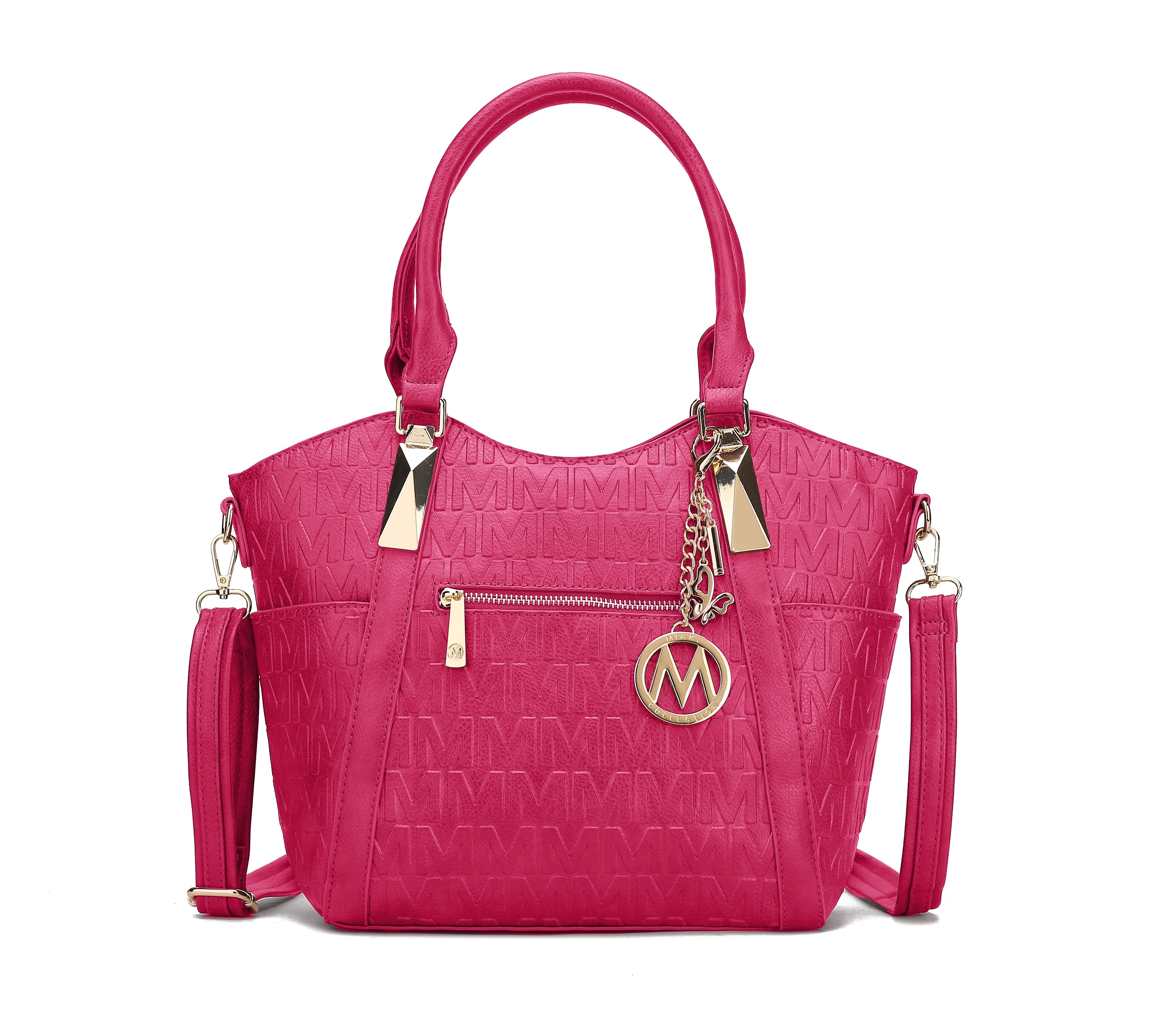  MKF Collection Lucy Signature Tote Bag - Beige - Bonton