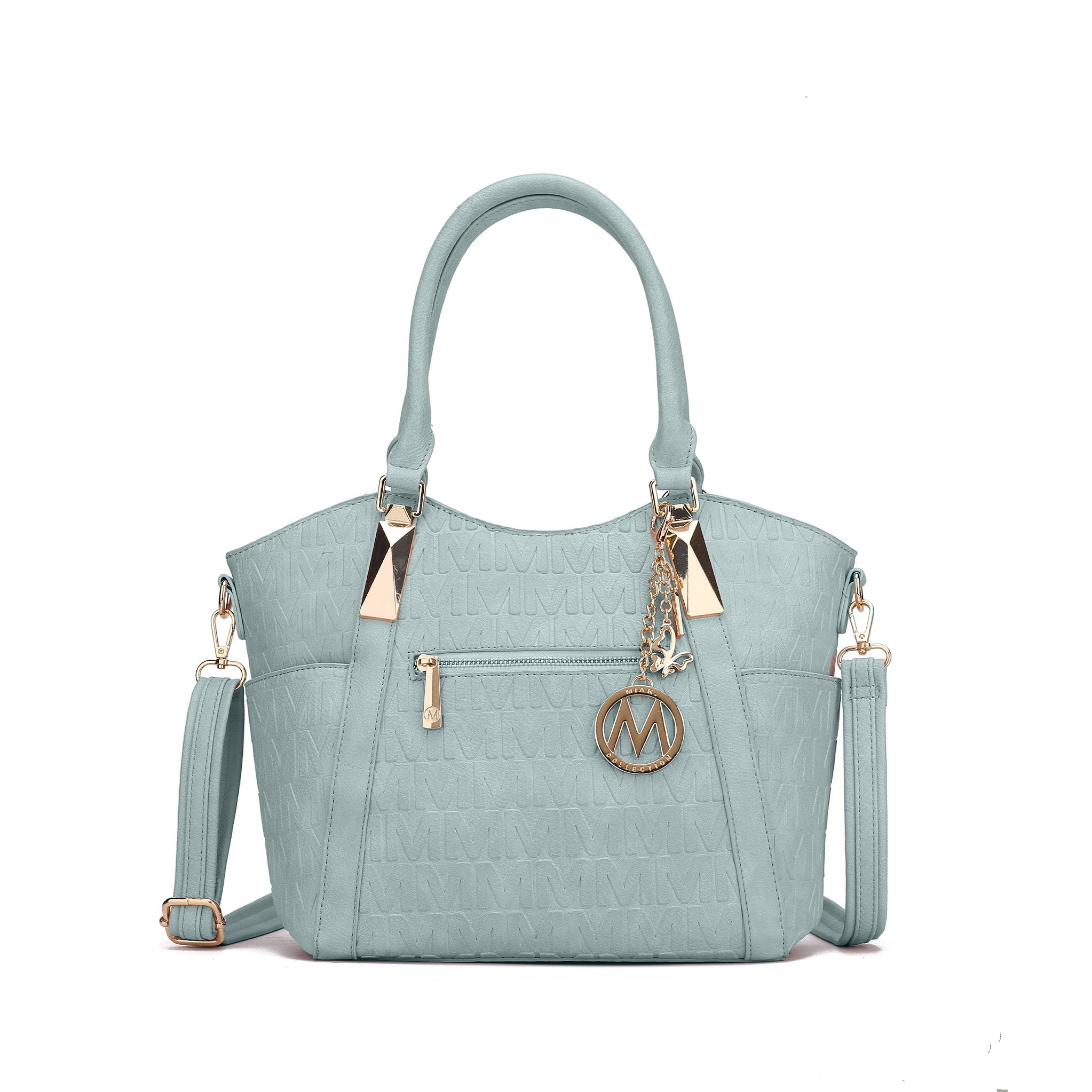  MKF Collection Lucy Signature Tote Bag - Beige - Bonton