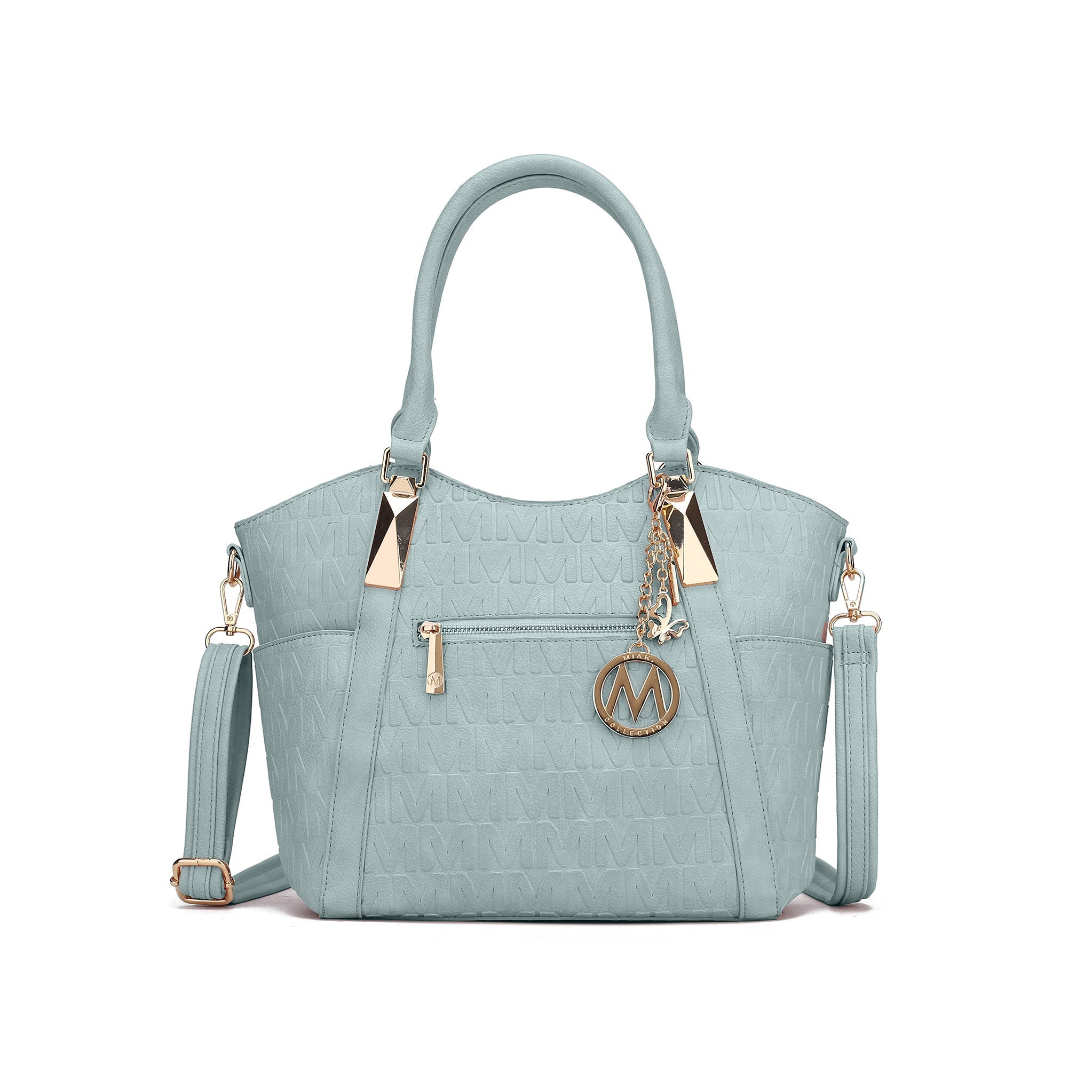  MKF Collection Lucy Signature Tote Bag - Beige - Bonton