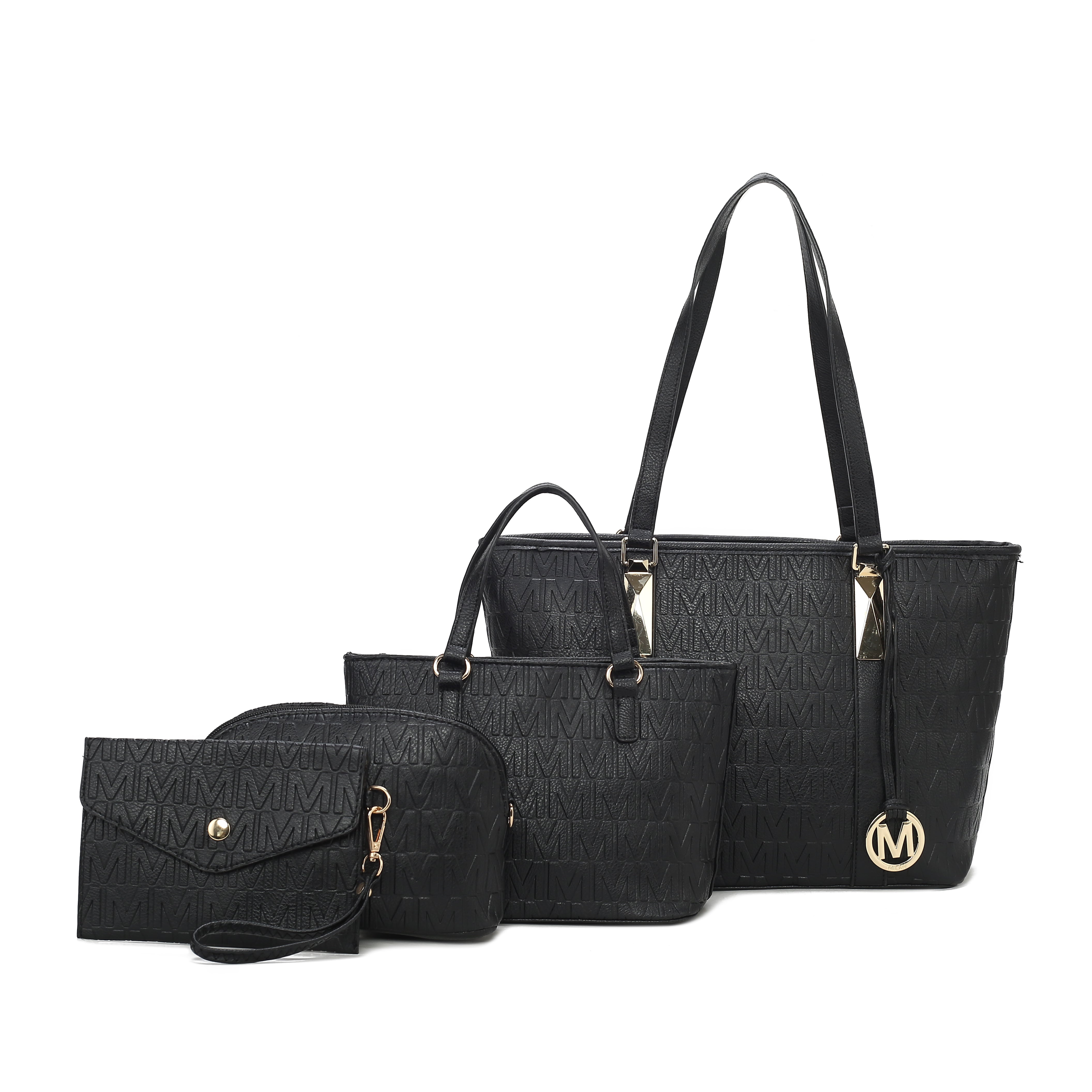  MKF Collection Arya Signature Tote and Set - Beige - Bonton