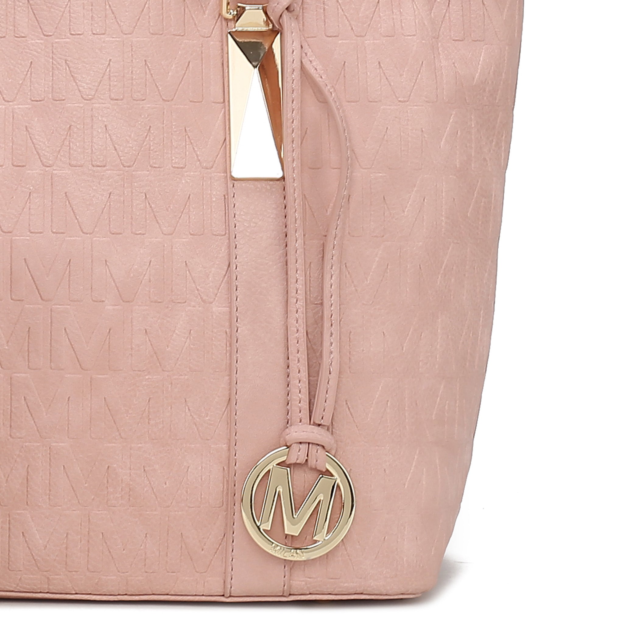  MKF Collection Arya Signature Tote and Set - Beige - Bonton