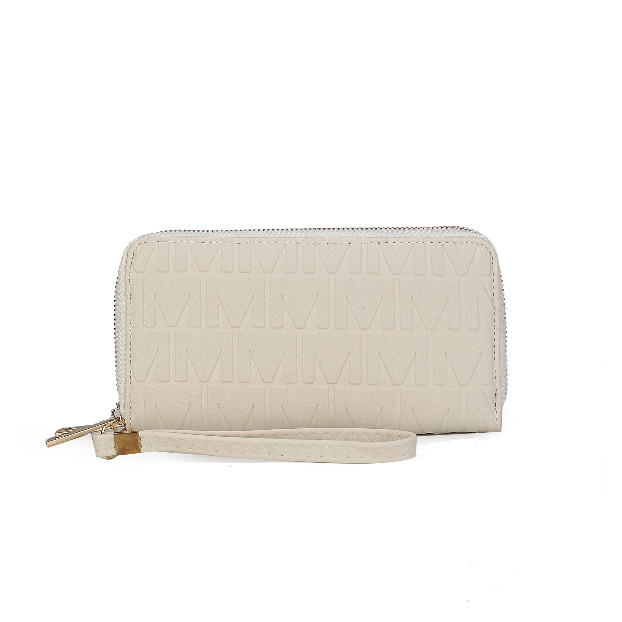  MKF Collection Aurora Signature Wallet - Beige - Bonton