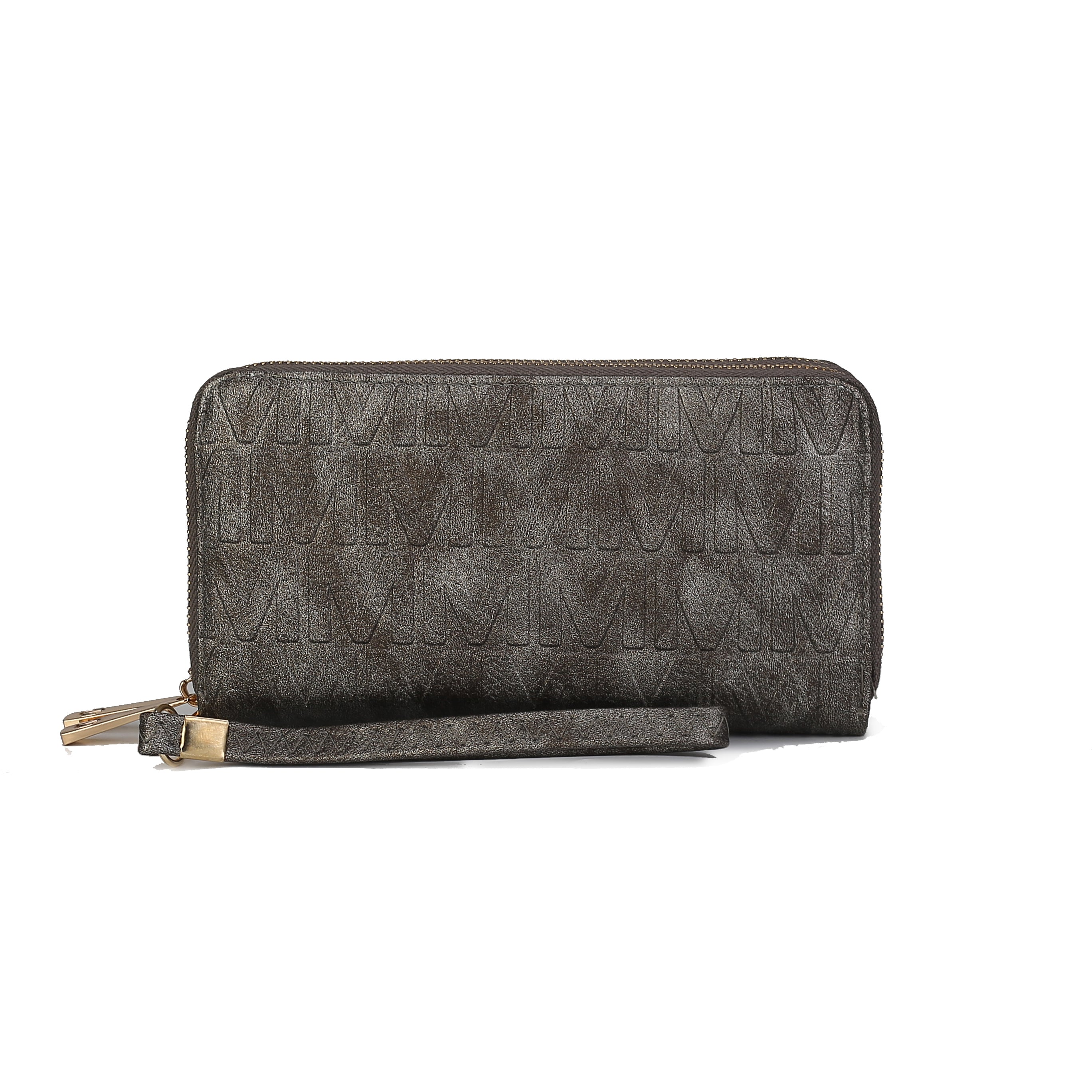  MKF Collection Aurora Signature Wallet - Beige - Bonton