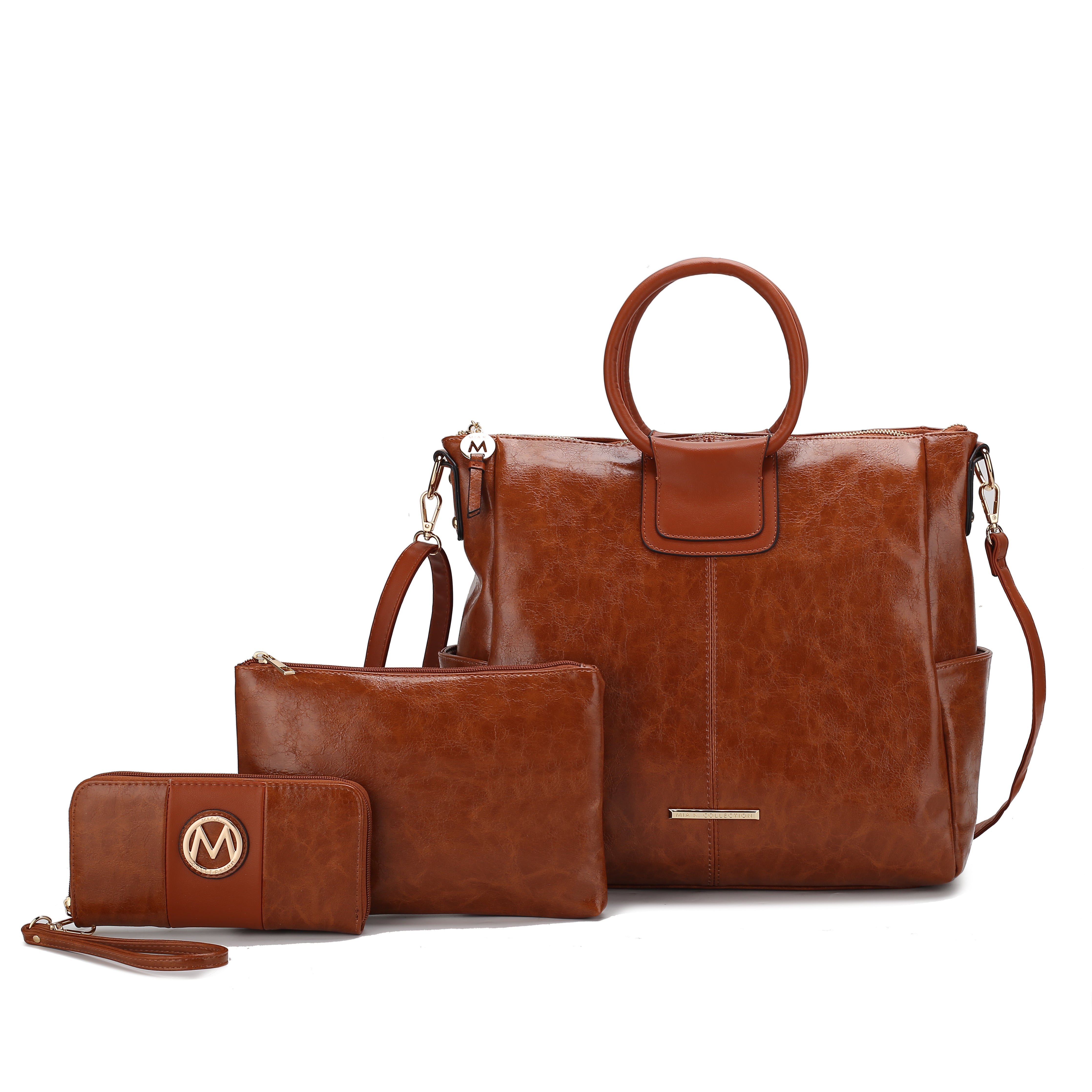  MKF Collection Zori Tote and Set - Taupe - Bonton