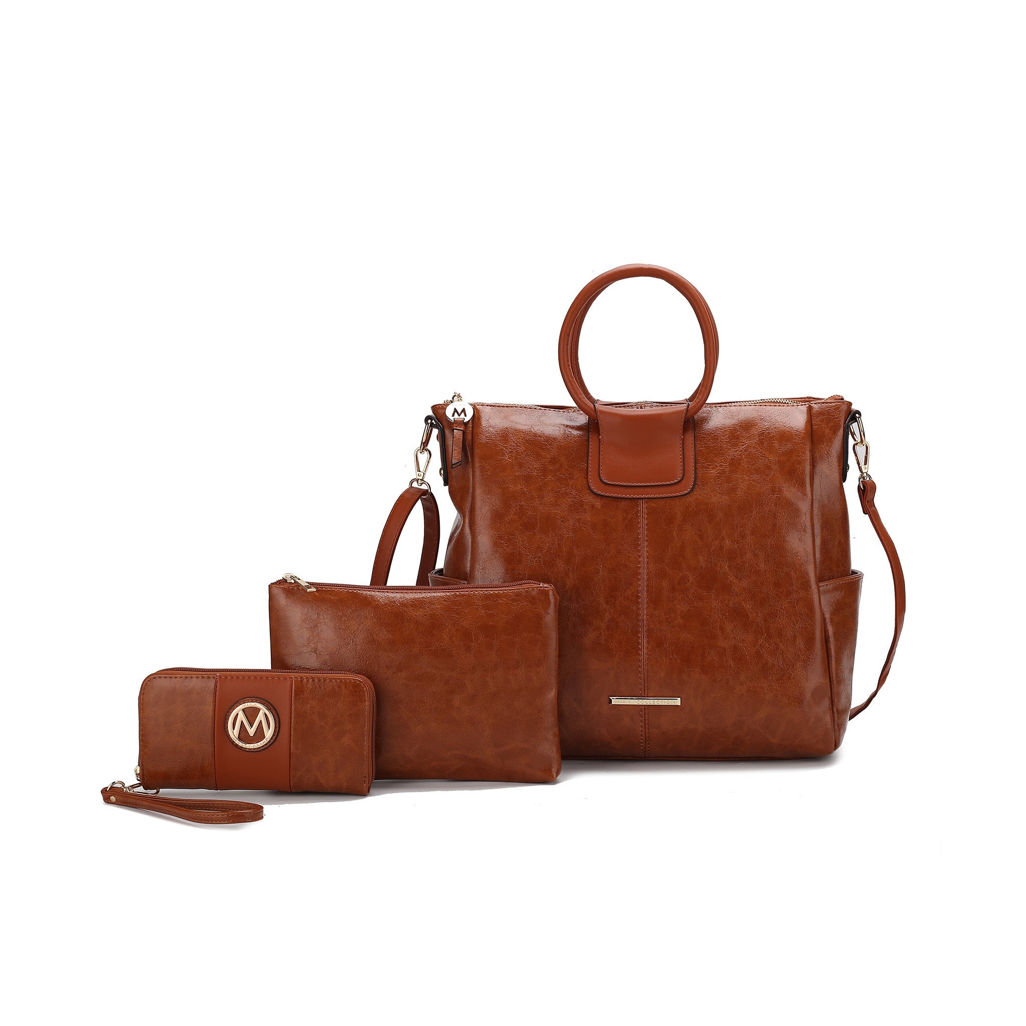  MKF Collection Zori Tote and Set - Taupe - Bonton