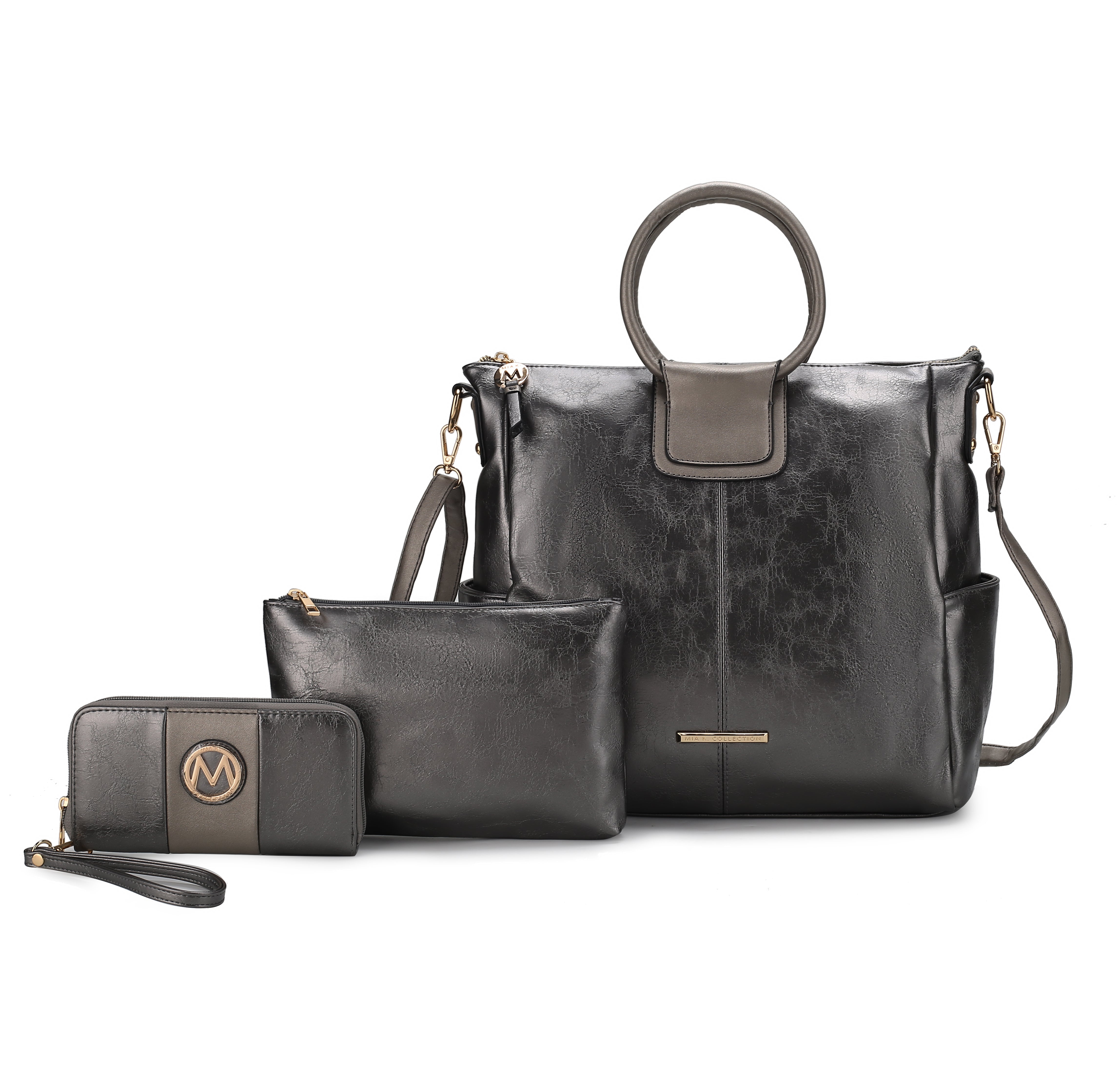  MKF Collection Zori Tote and Set - Taupe - Bonton