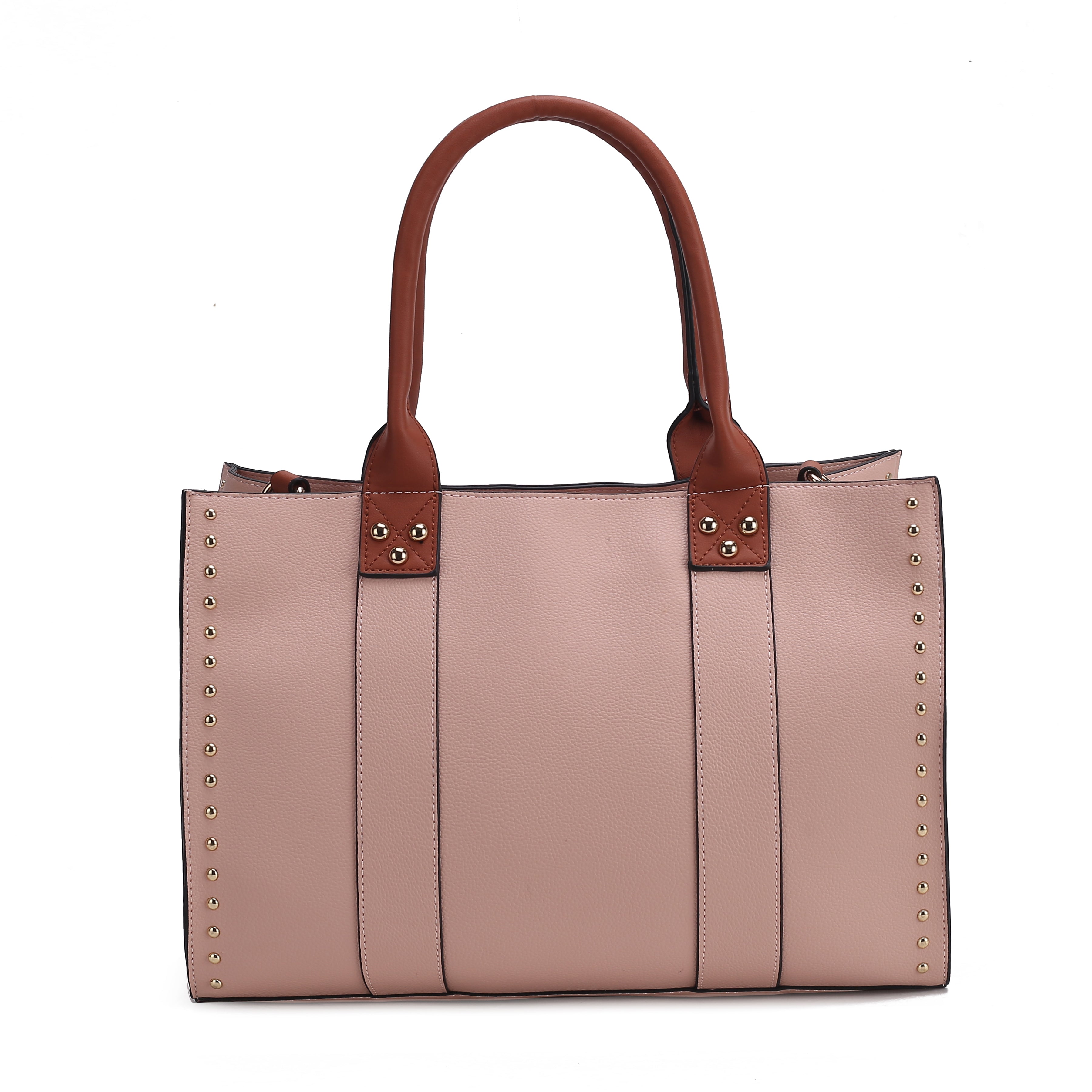  MKF Collection Davina Tote Bag and Wallet Set - Beige - Bonton