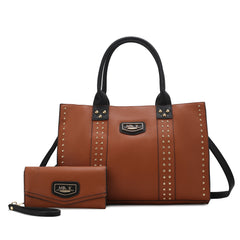 Davina Tote Bag and Wallet Set