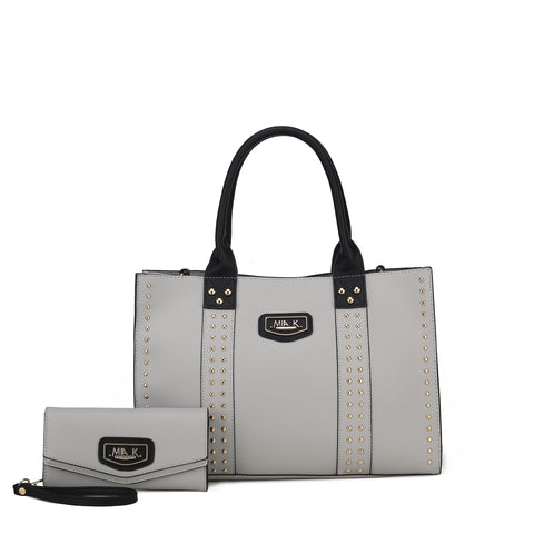 Davina Tote Bag and Wallet Set