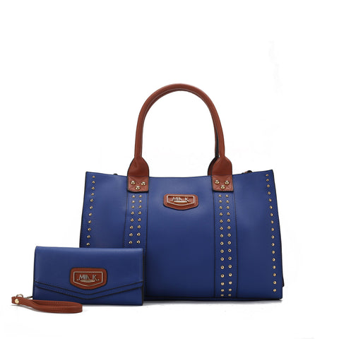 Davina Tote Bag and Wallet Set