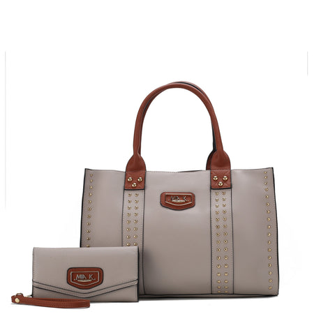 Davina Tote Bag and Wallet Set