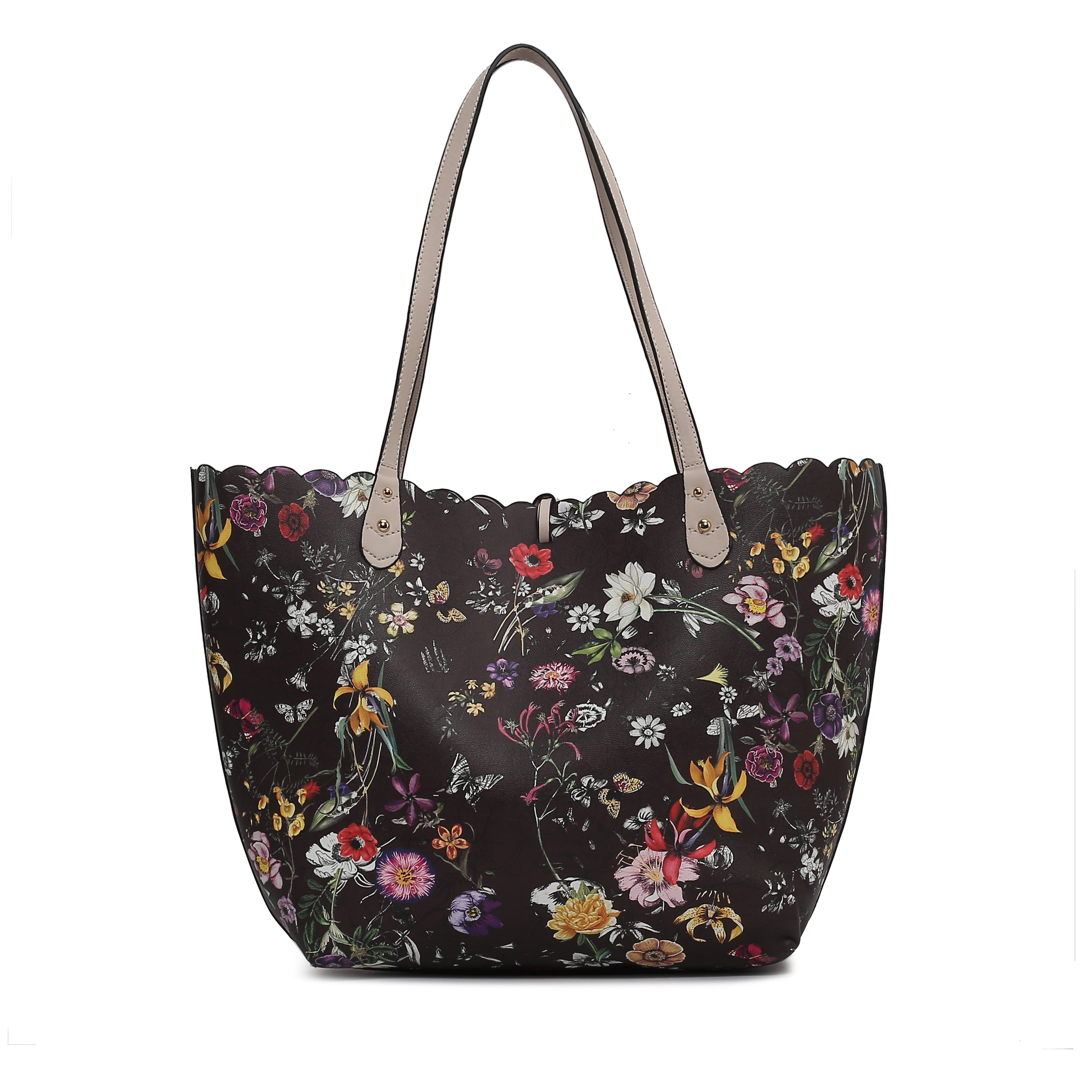  MKF Collection Danielle Tote Bag and Wallet Set - Yellow - Bonton