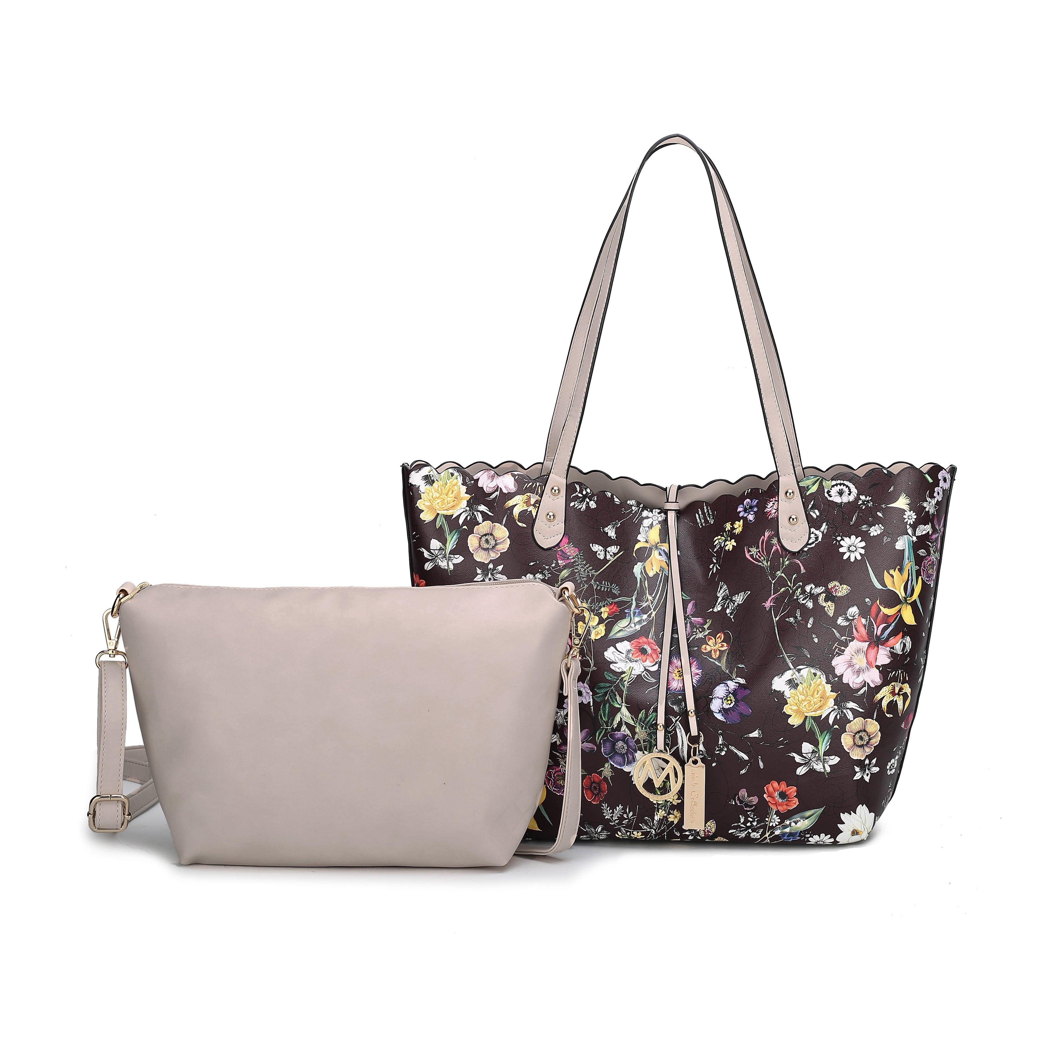  MKF Collection Danielle Tote Bag and Wallet Set - Yellow - Bonton