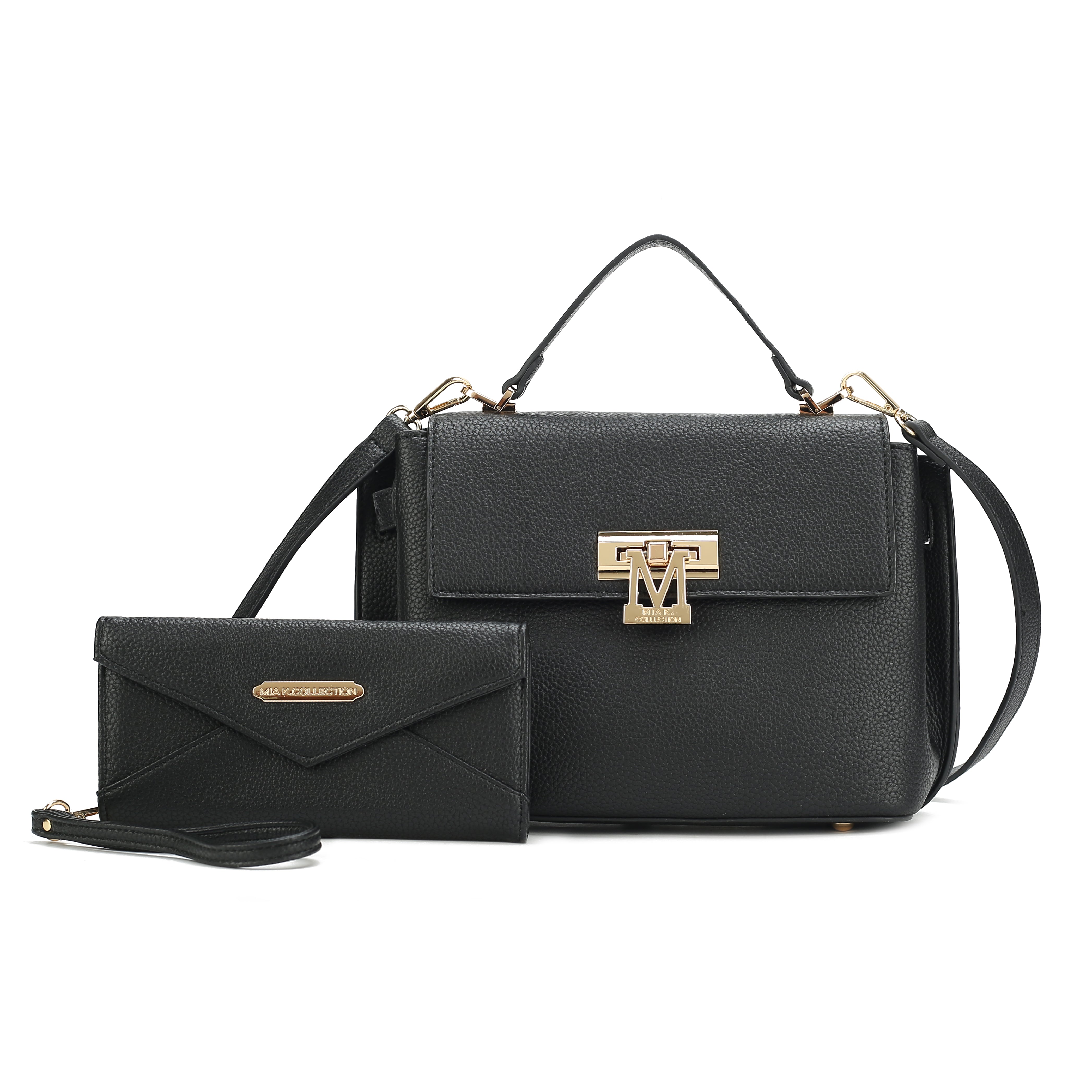  MKF Collection Hadley Shoulder Bag and Set - Black - Bonton