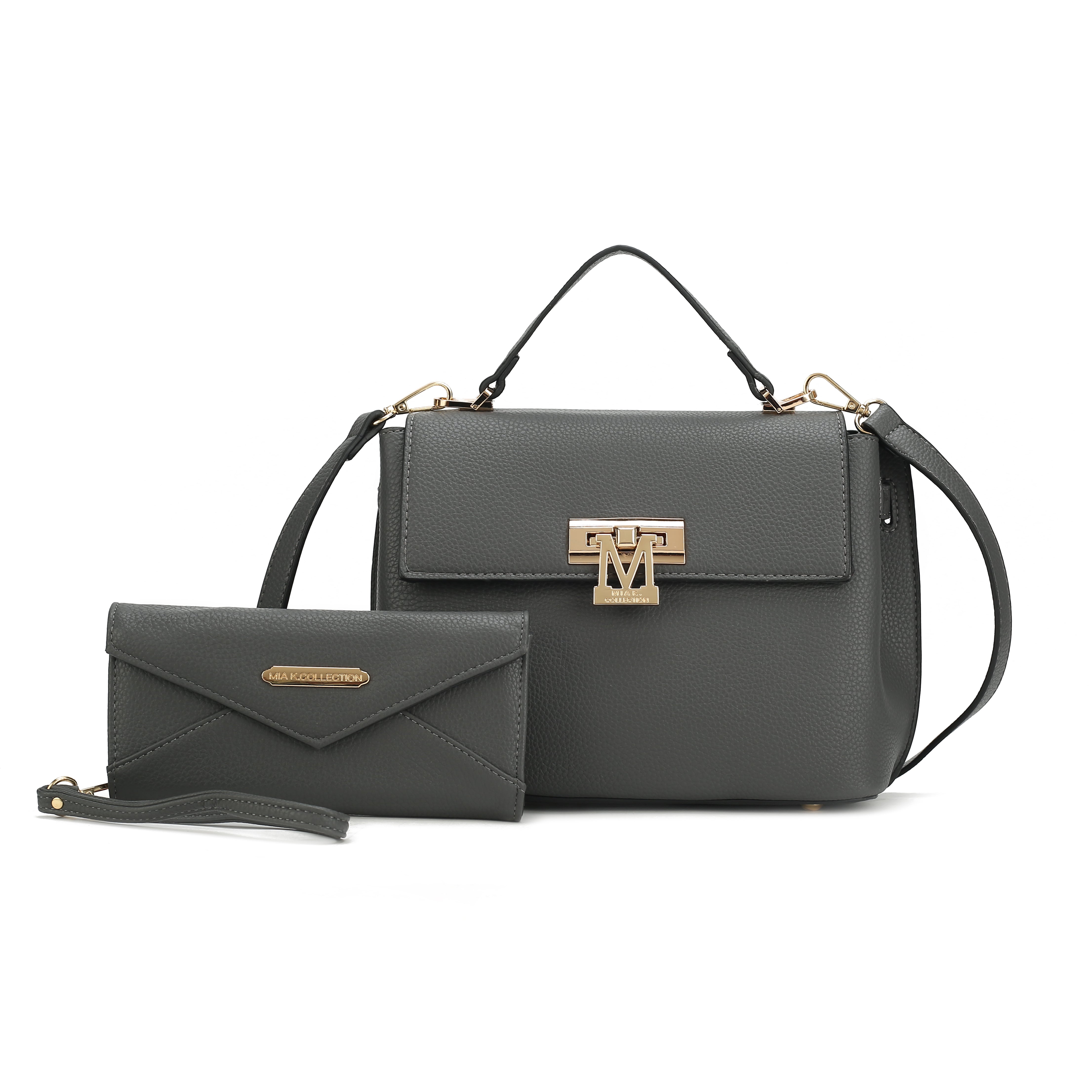  MKF Collection Hadley Shoulder Bag and Set - Black - Bonton