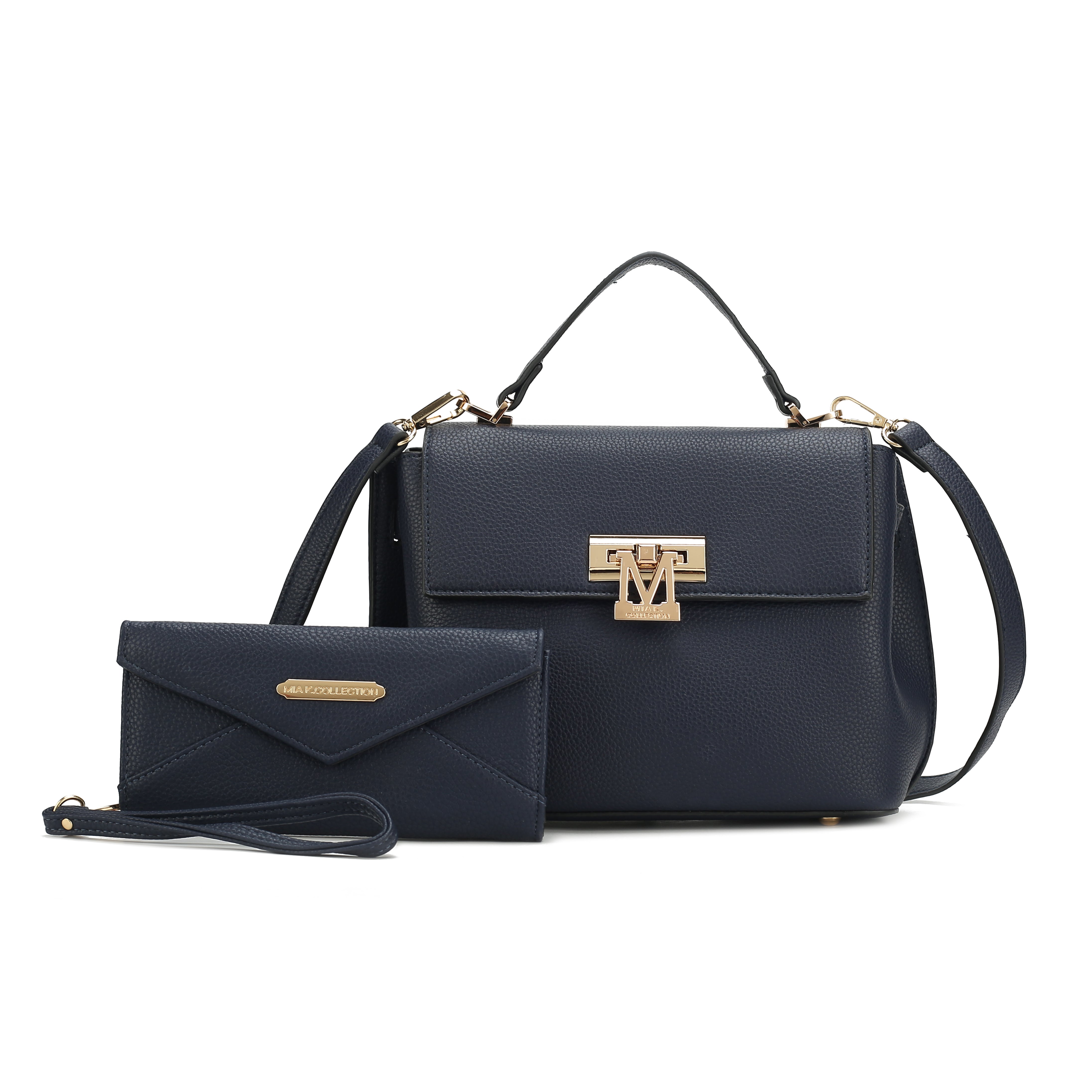  MKF Collection Hadley Shoulder Bag and Set - Black - Bonton
