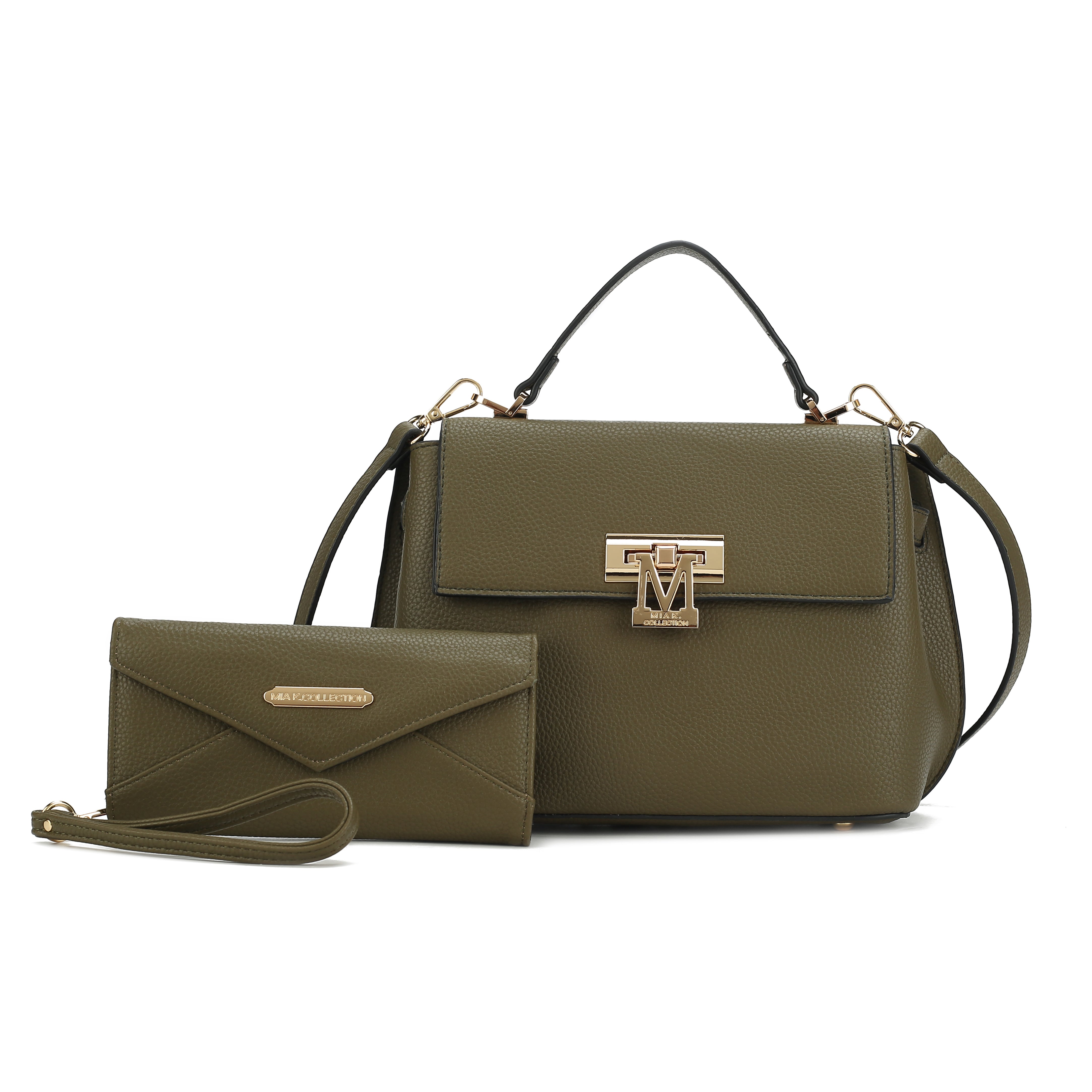  MKF Collection Hadley Shoulder Bag and Set - Black - Bonton