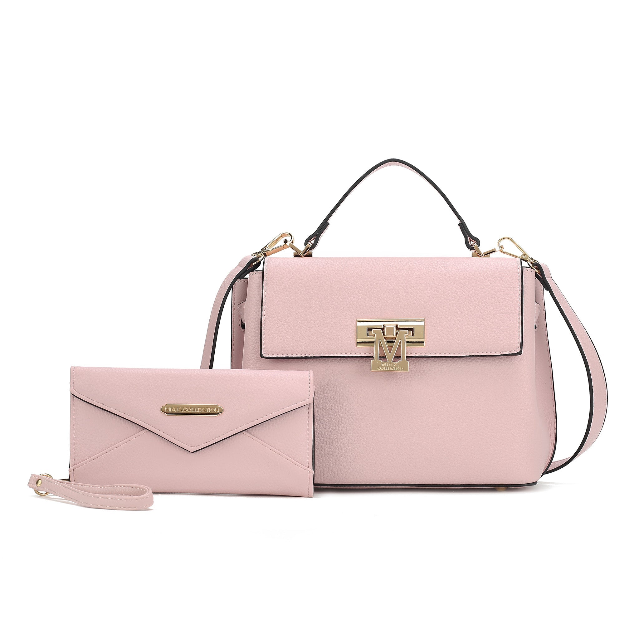  MKF Collection Hadley Shoulder Bag and Set - Black - Bonton