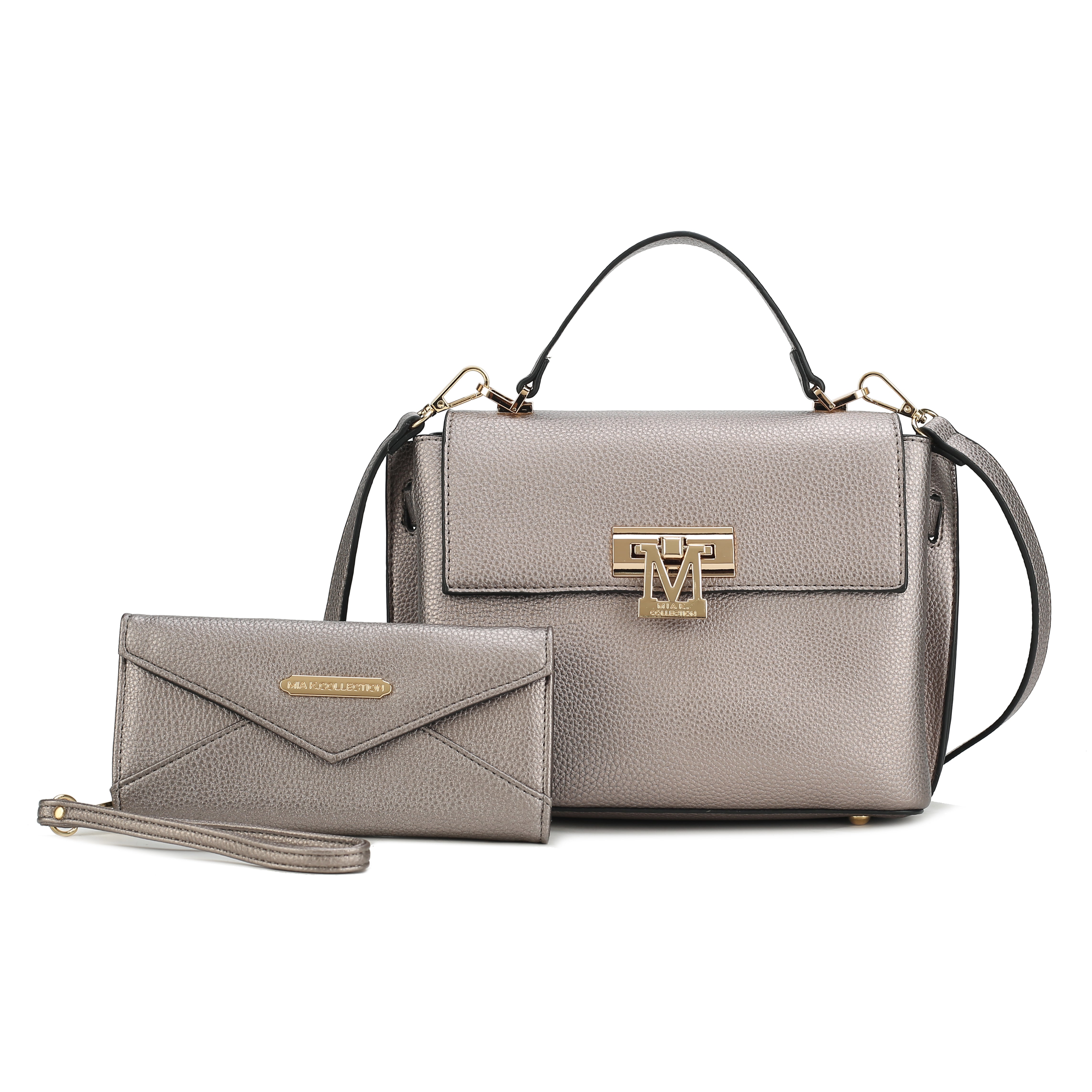  MKF Collection Hadley Shoulder Bag and Set - Black - Bonton