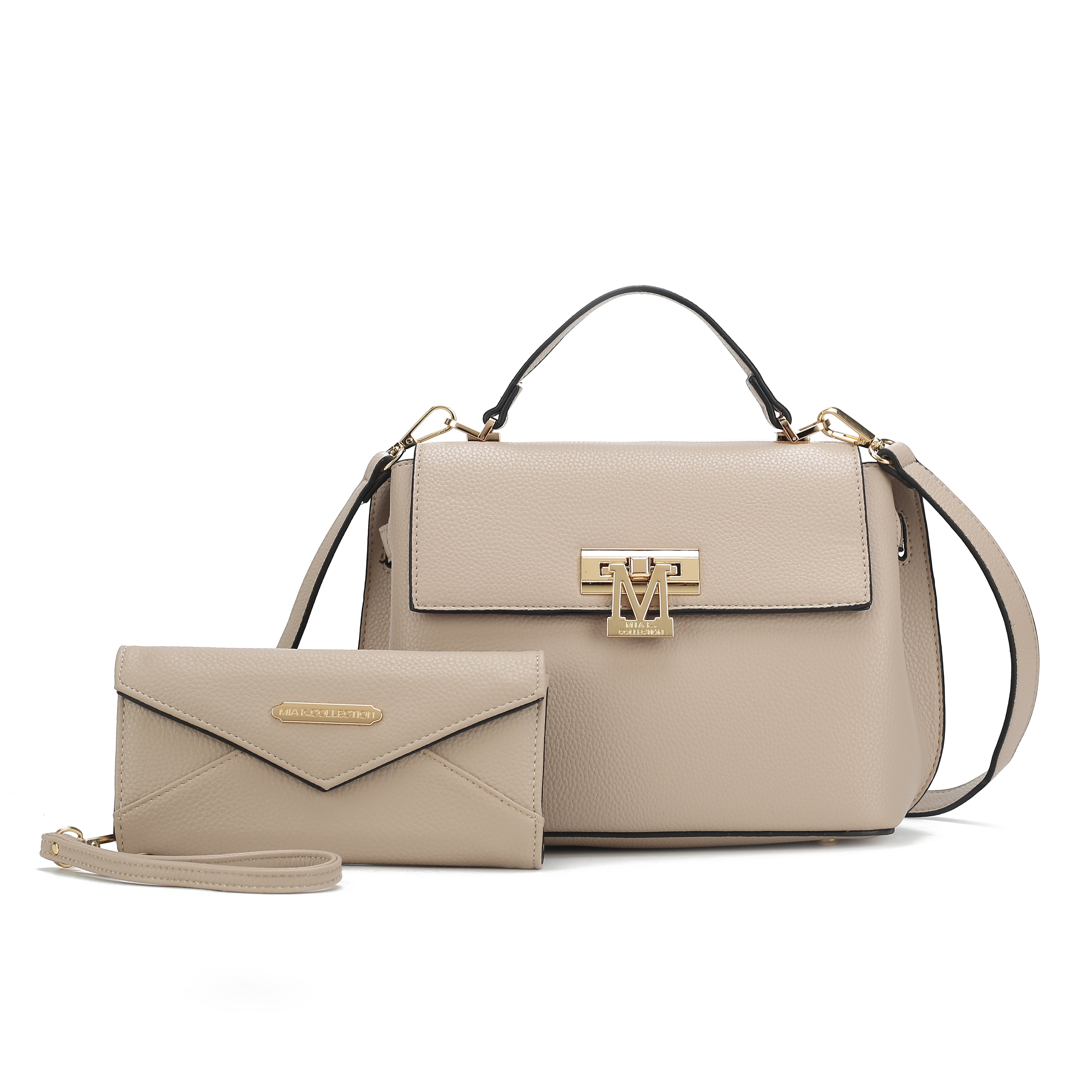  MKF Collection Hadley Shoulder Bag and Set - Black - Bonton