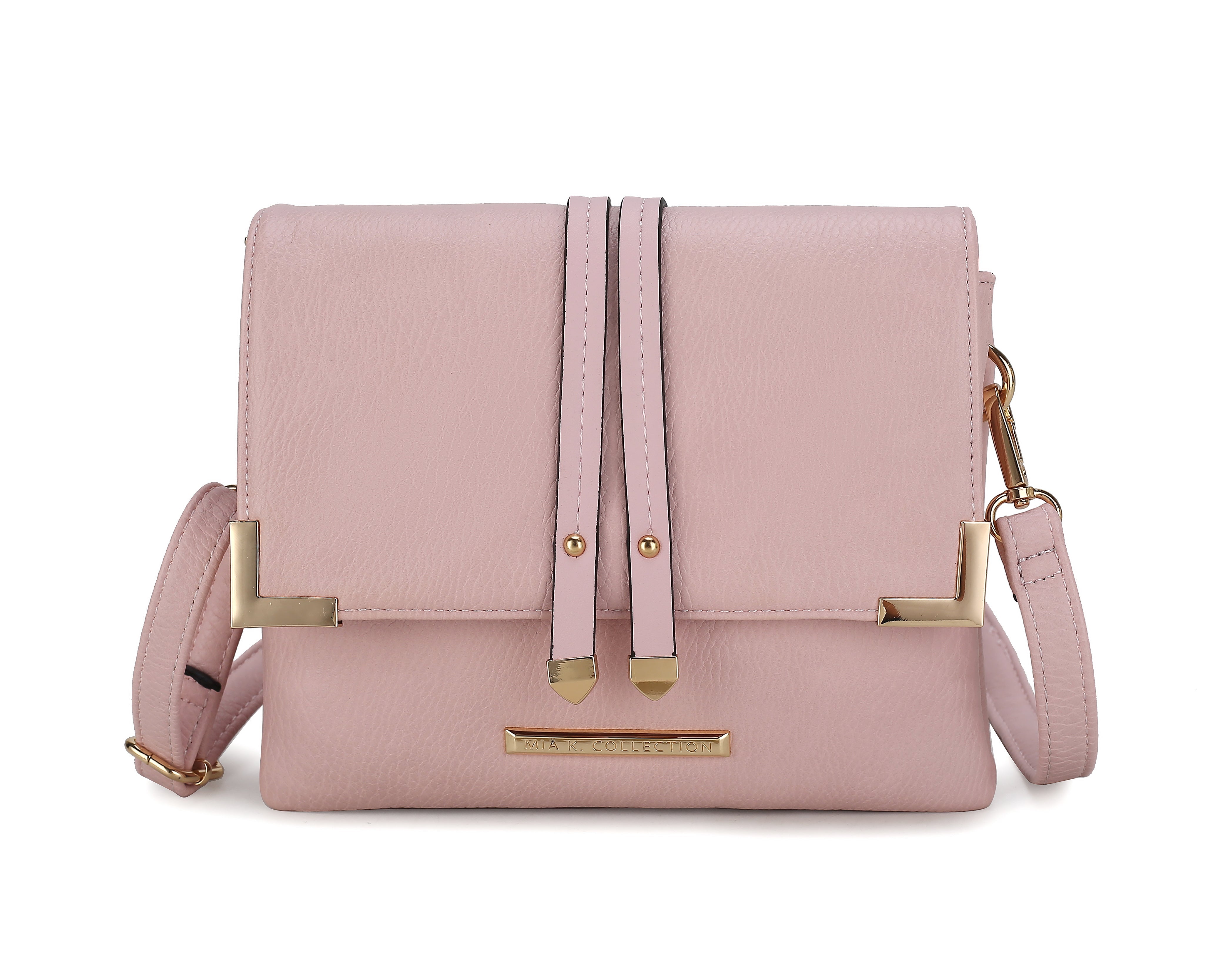  MKF Collection Valeska Crossbody Bag - Blush - Bonton