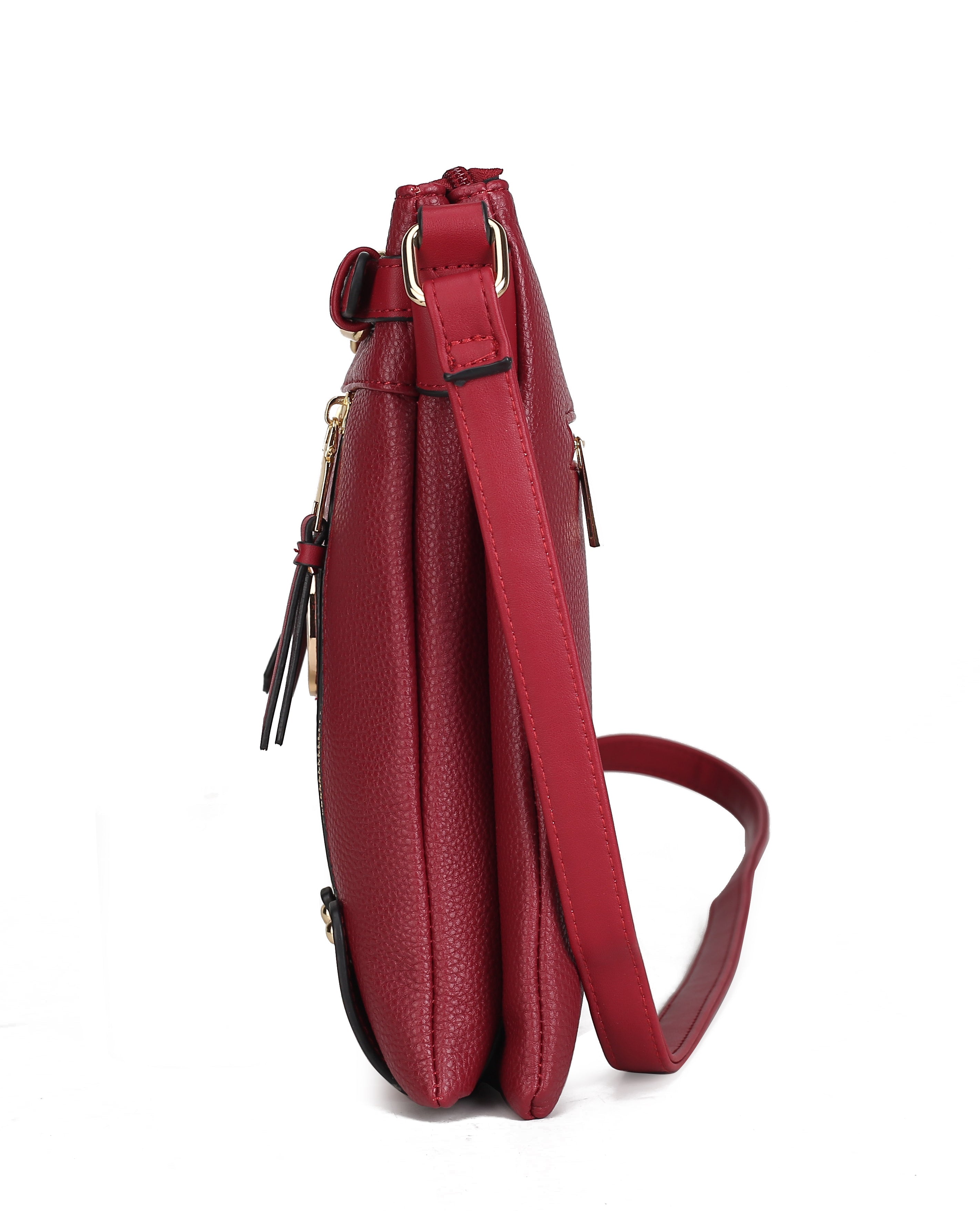  MKF Collection Lilian Crossbody Bag - Cognac Brown - Bonton