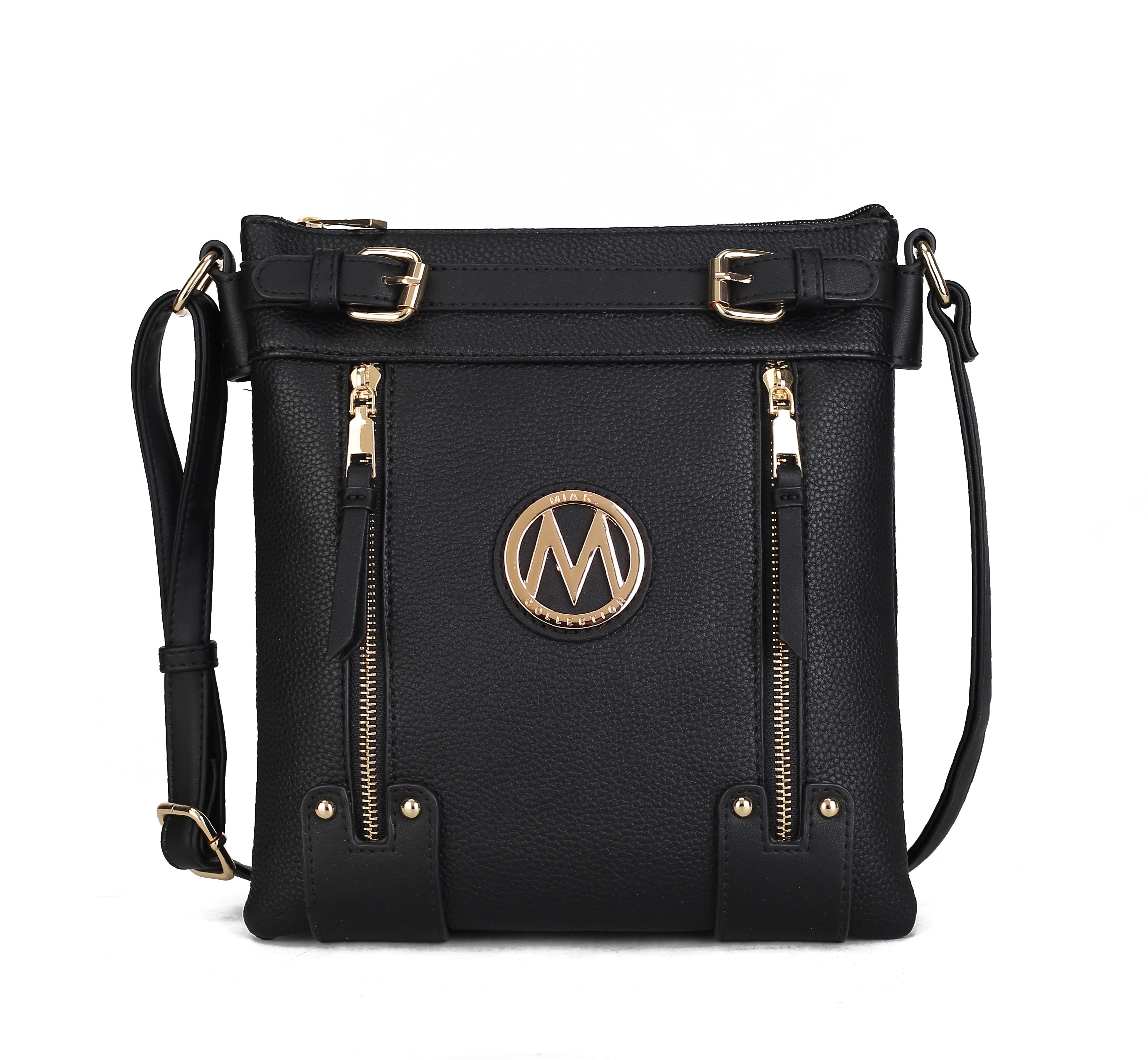  MKF Collection Lilian Crossbody Bag - Black - Bonton