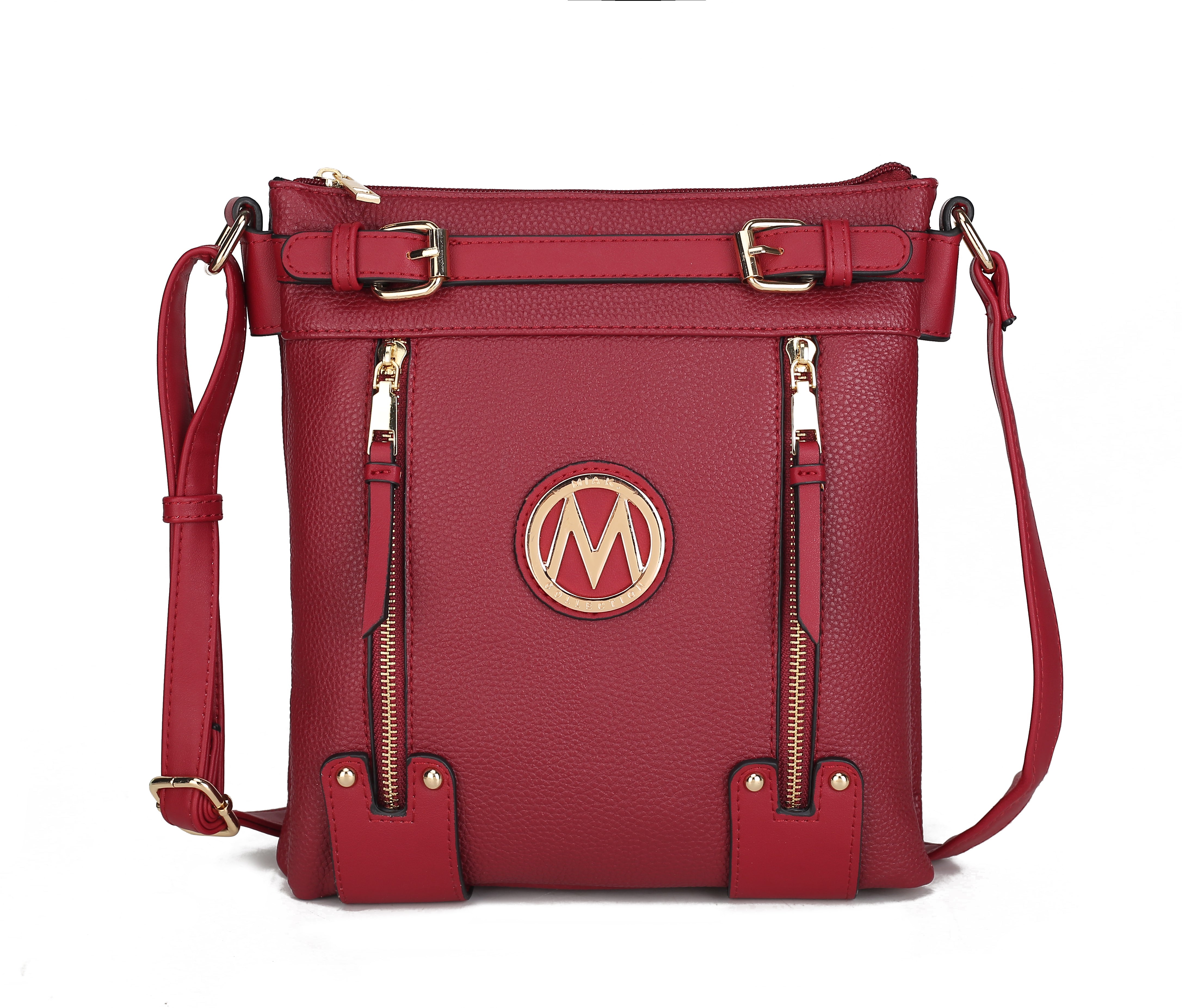  MKF Collection Lilian Crossbody Bag - Cognac Brown - Bonton